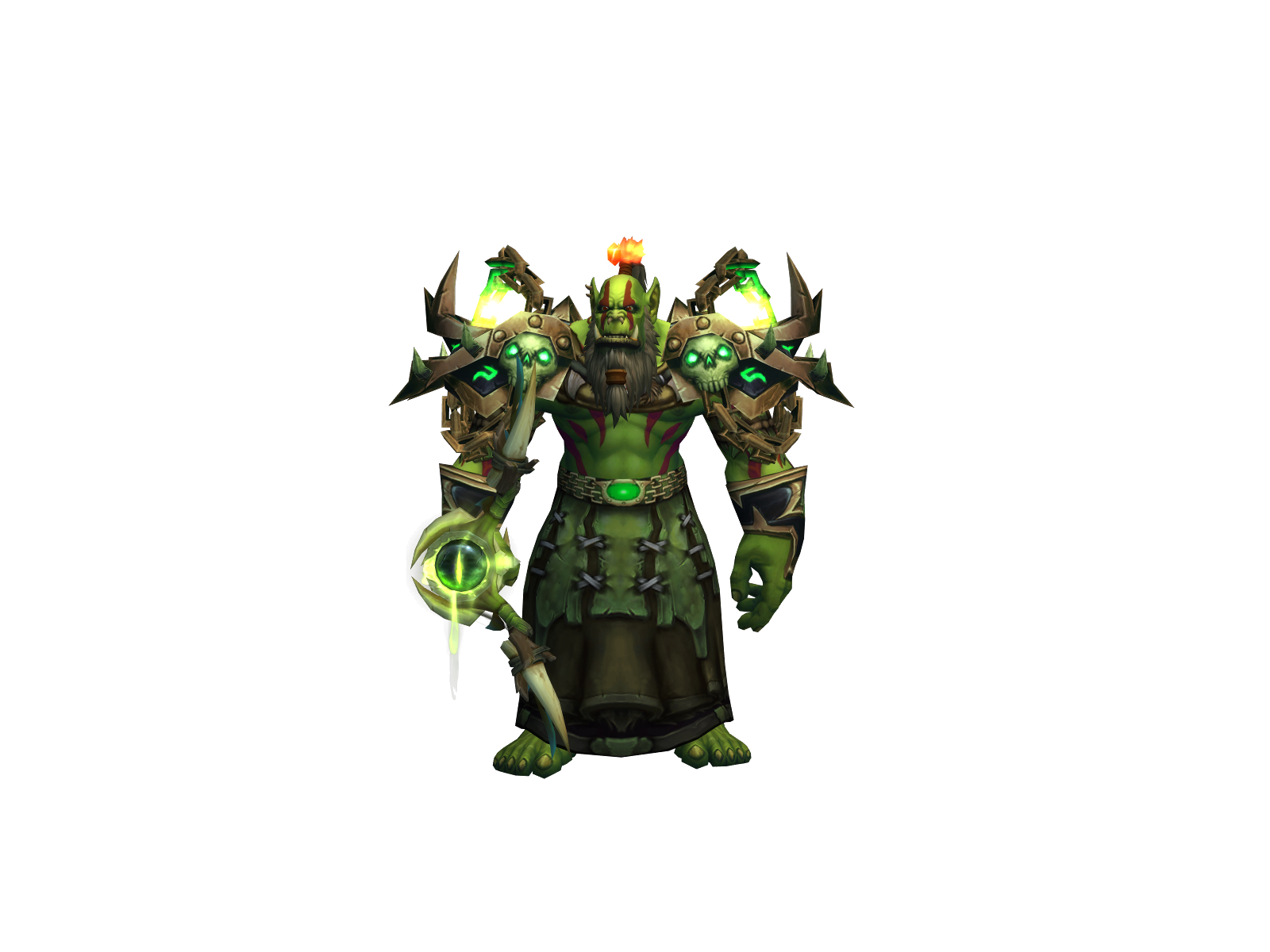 Dozing 3D character render