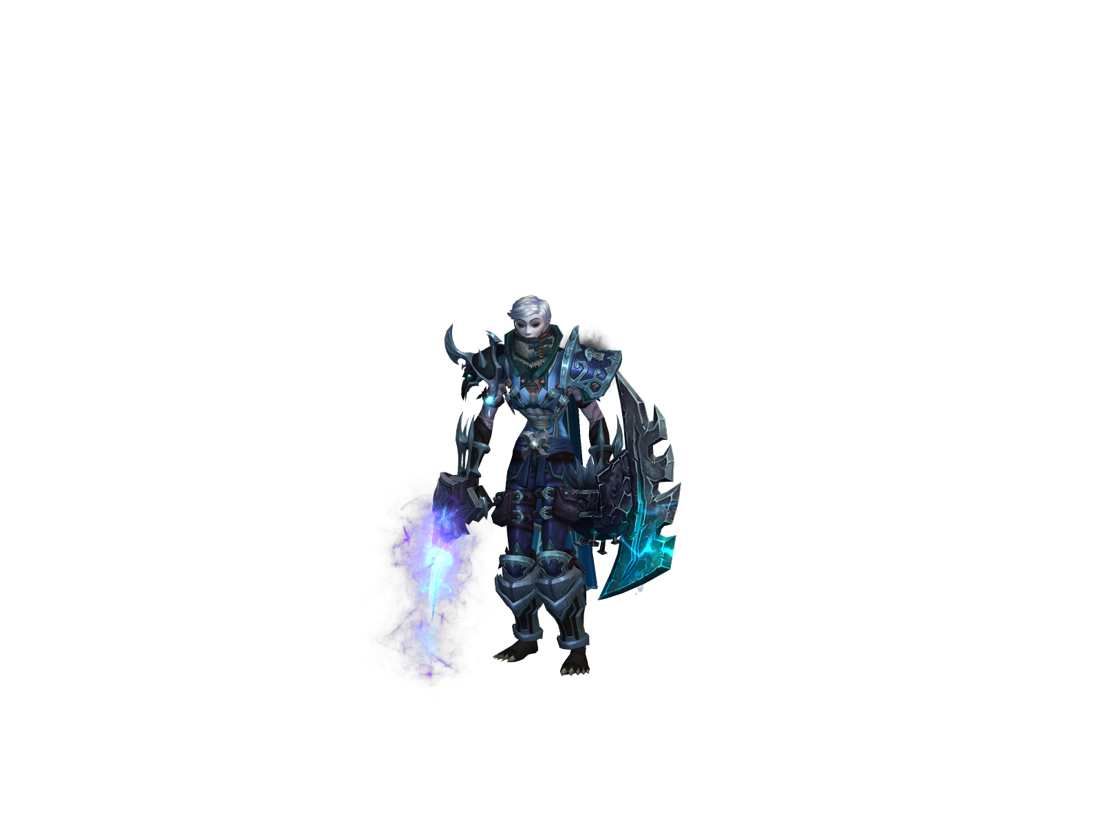 Sërum 3D character render
