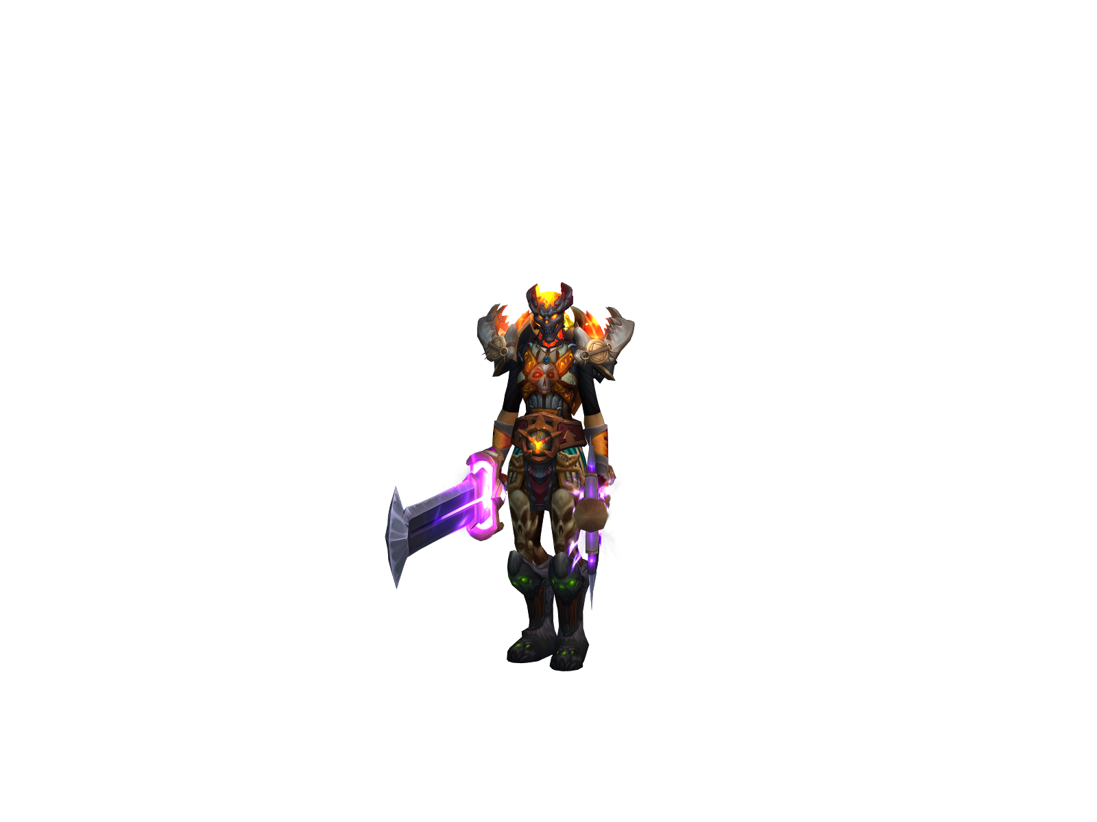Baldkaren 3D character render