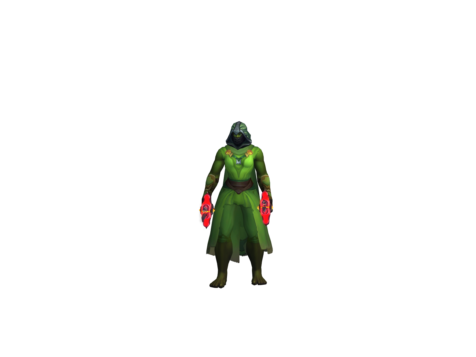 Creepinn 3D character render