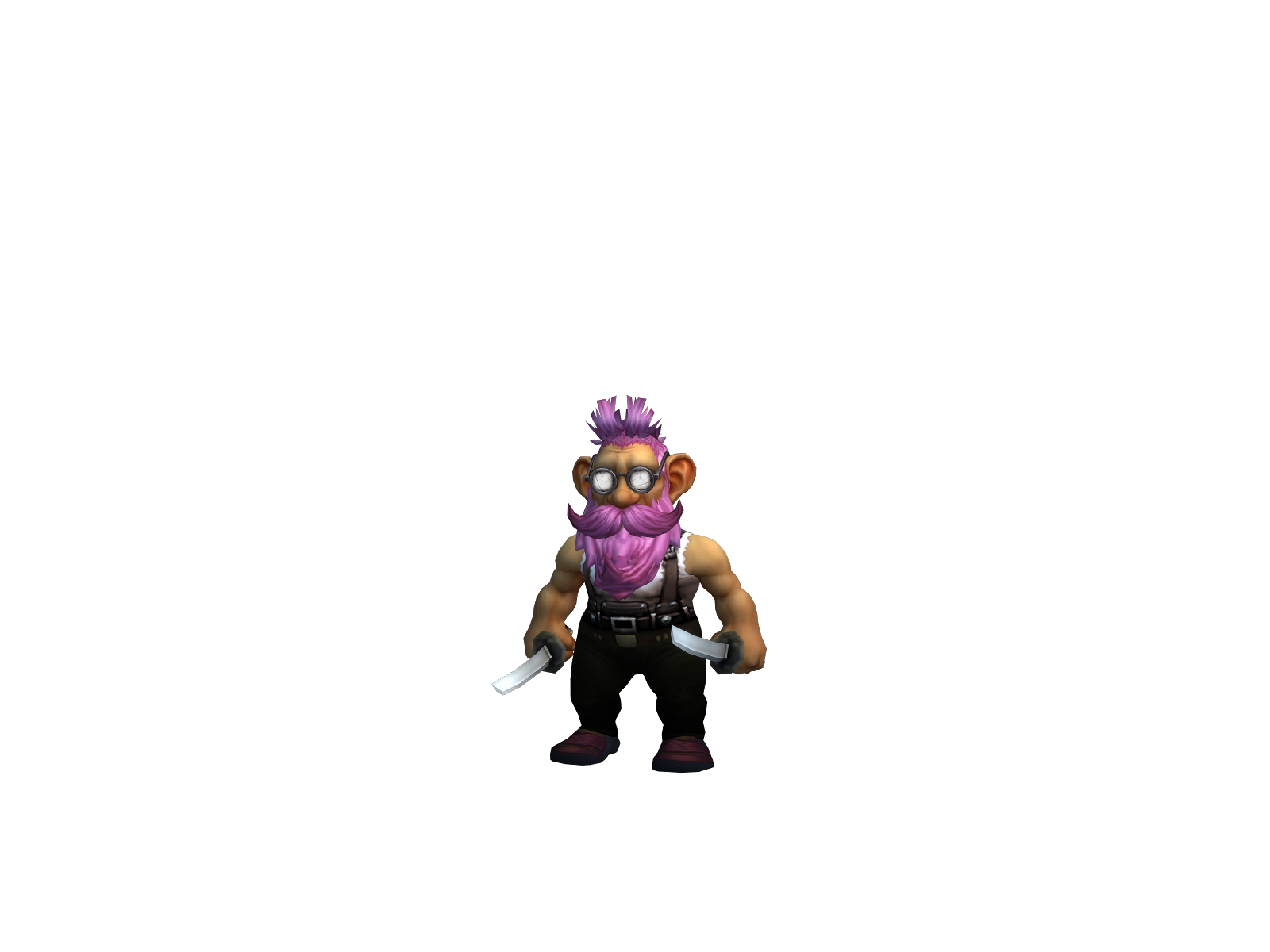 Mexicanbaddi 3D character render