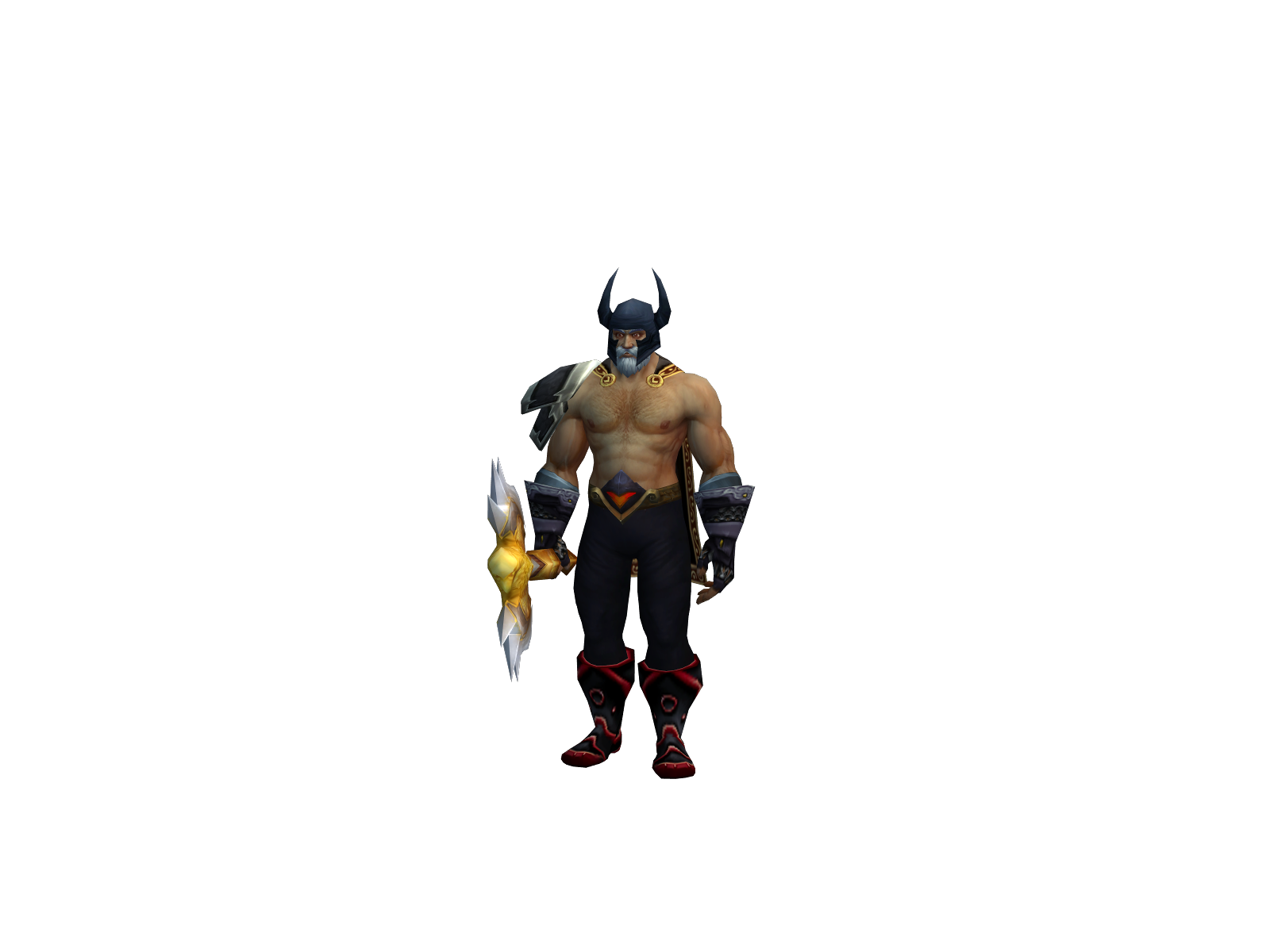Oldcattle 3D character render
