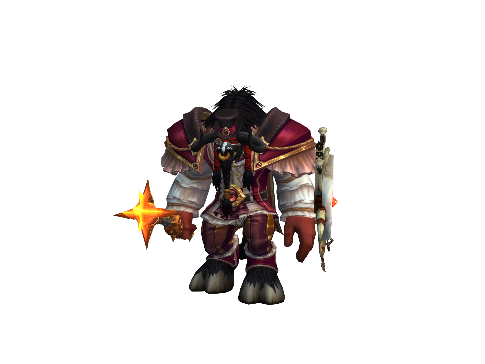 Chungachunga 3D character render