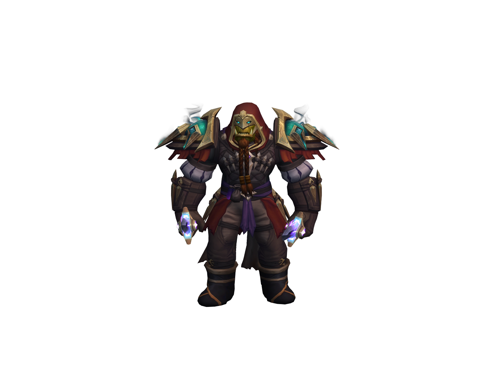 Dirtydaggers 3D character render
