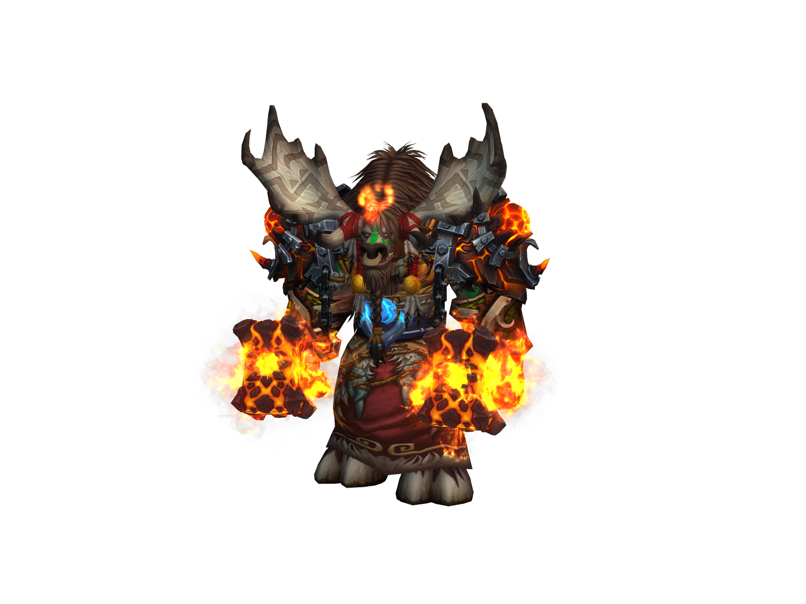 Bighorn 3D character render