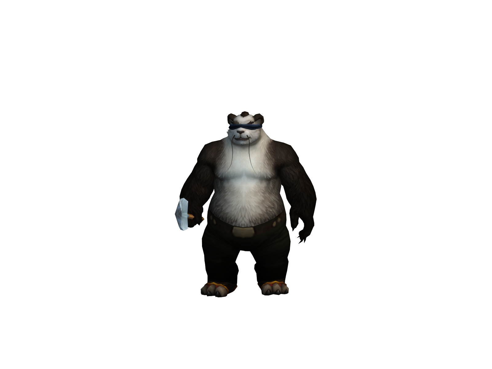 Bébo 3D character render