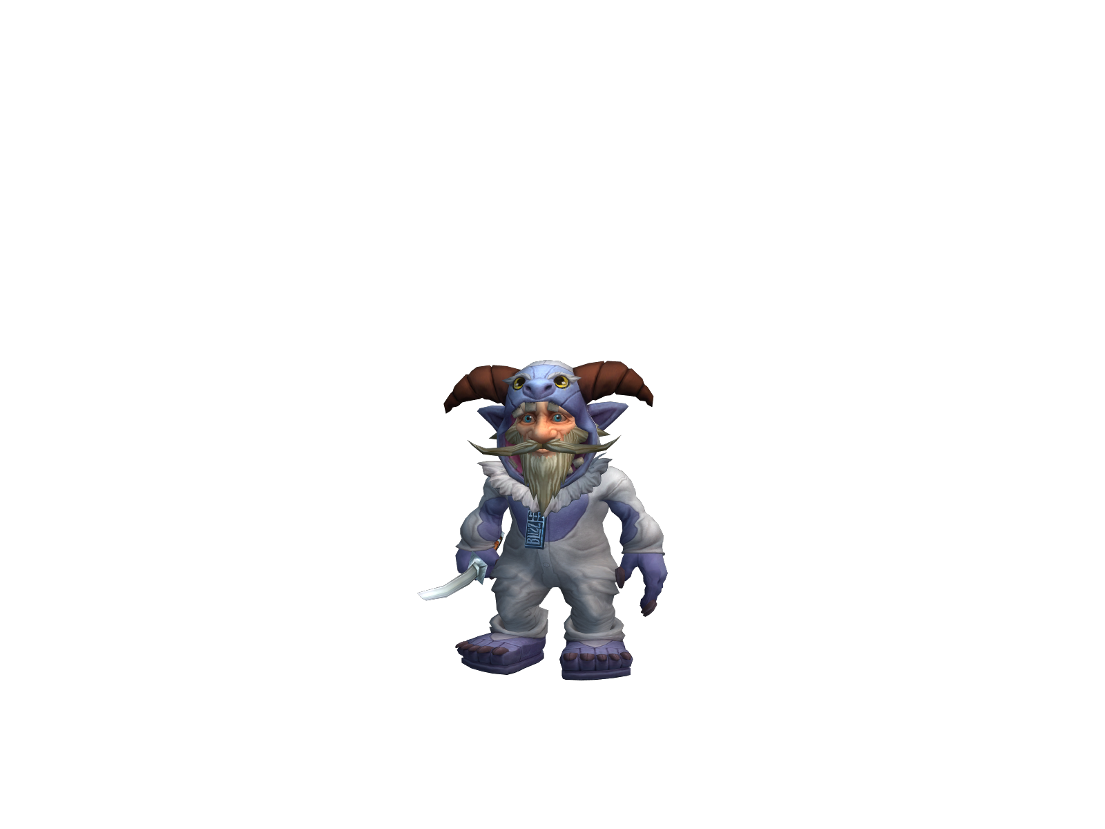 Nikaidó 3D character render