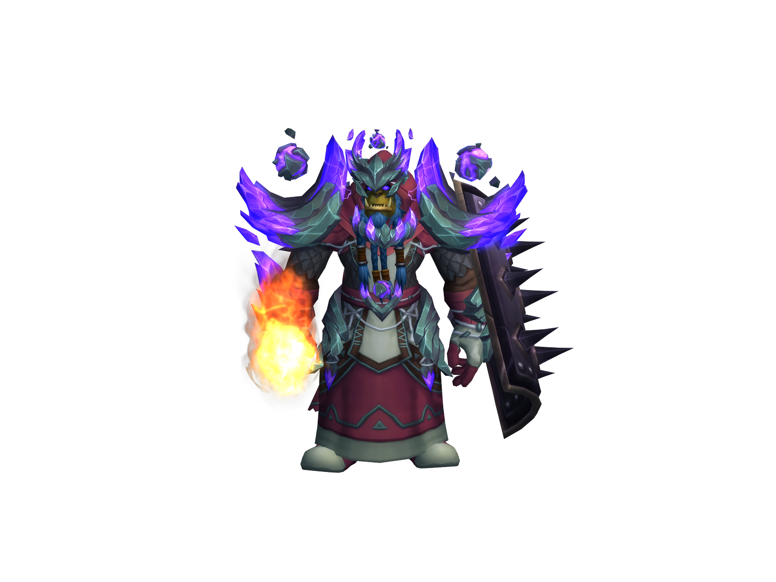 Destroybrain 3D character render