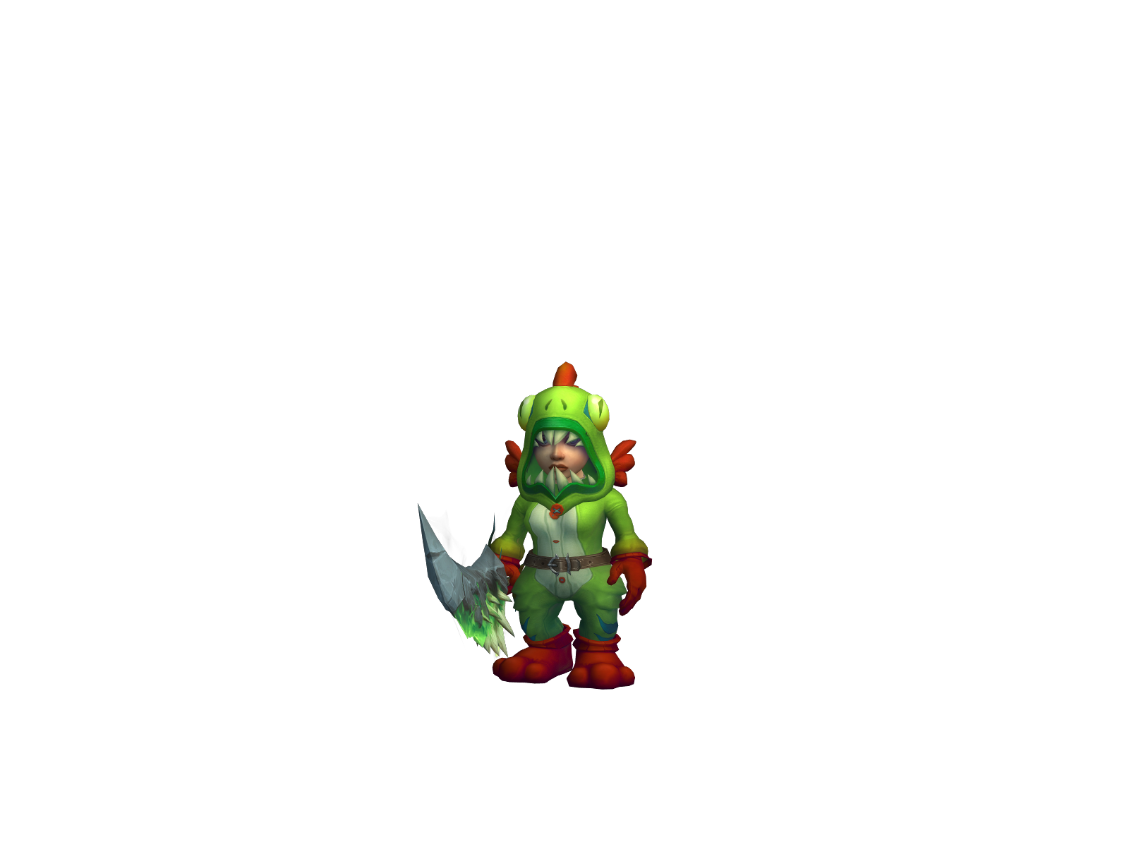 Slãyër 3D character render