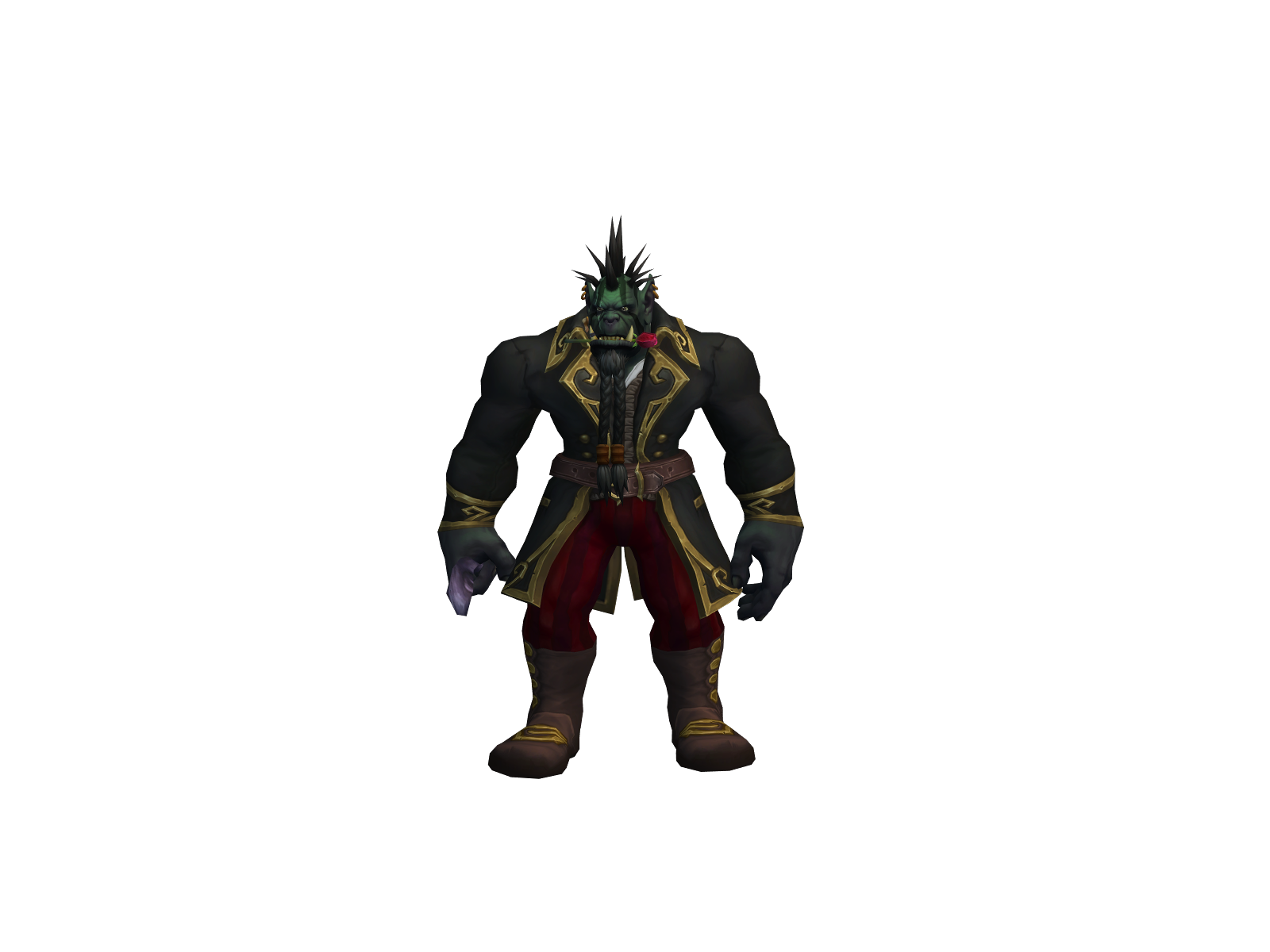 Giveup 3D character render