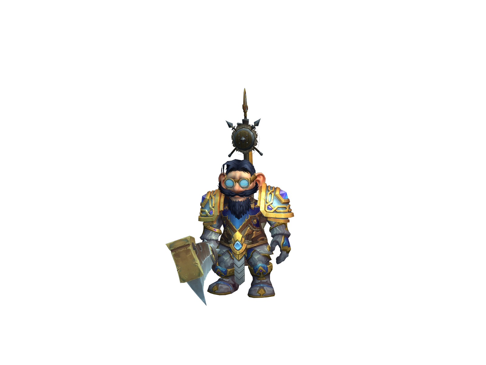 Diskw 3D character render