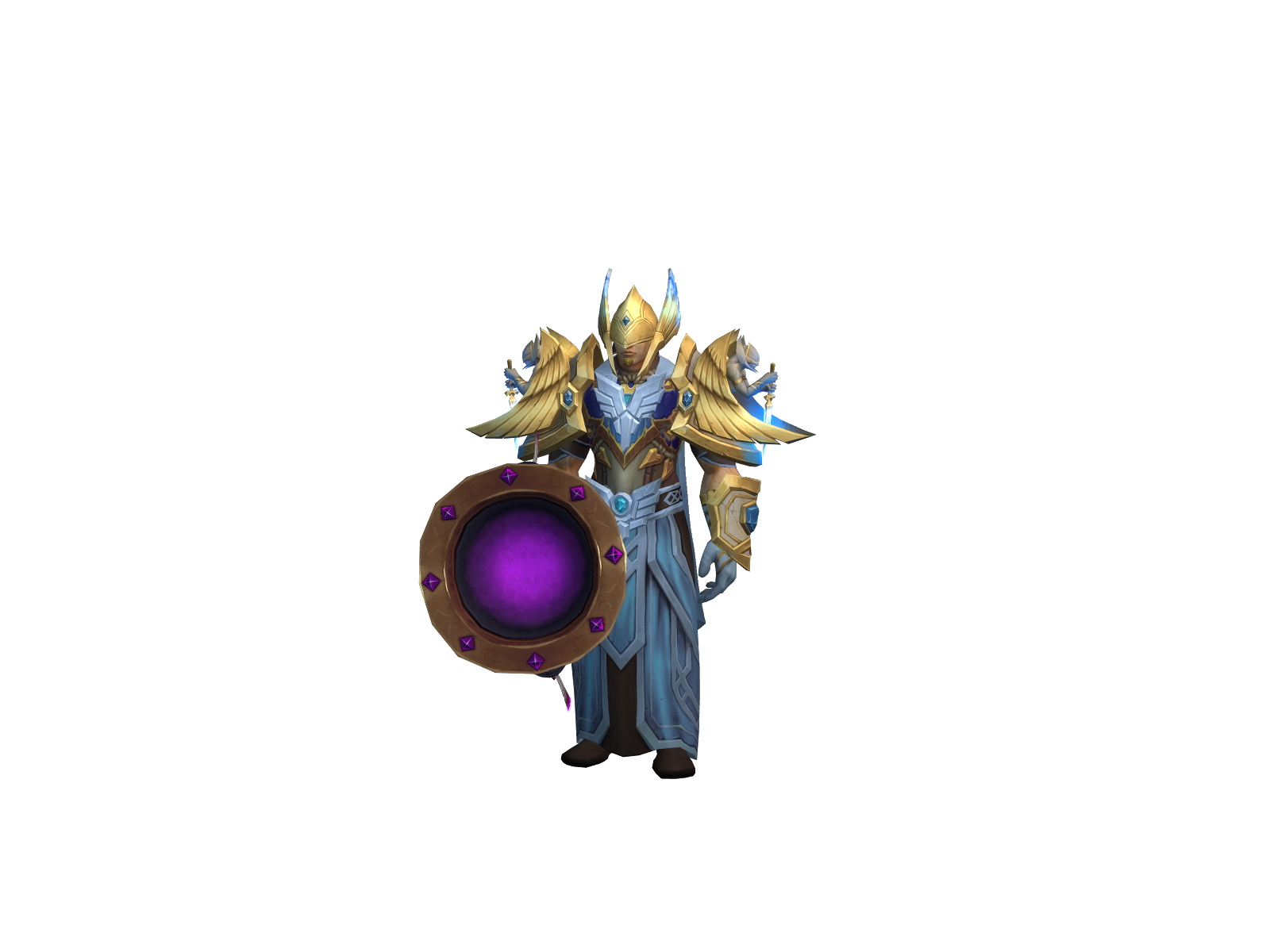 Lightbringe 3D character render