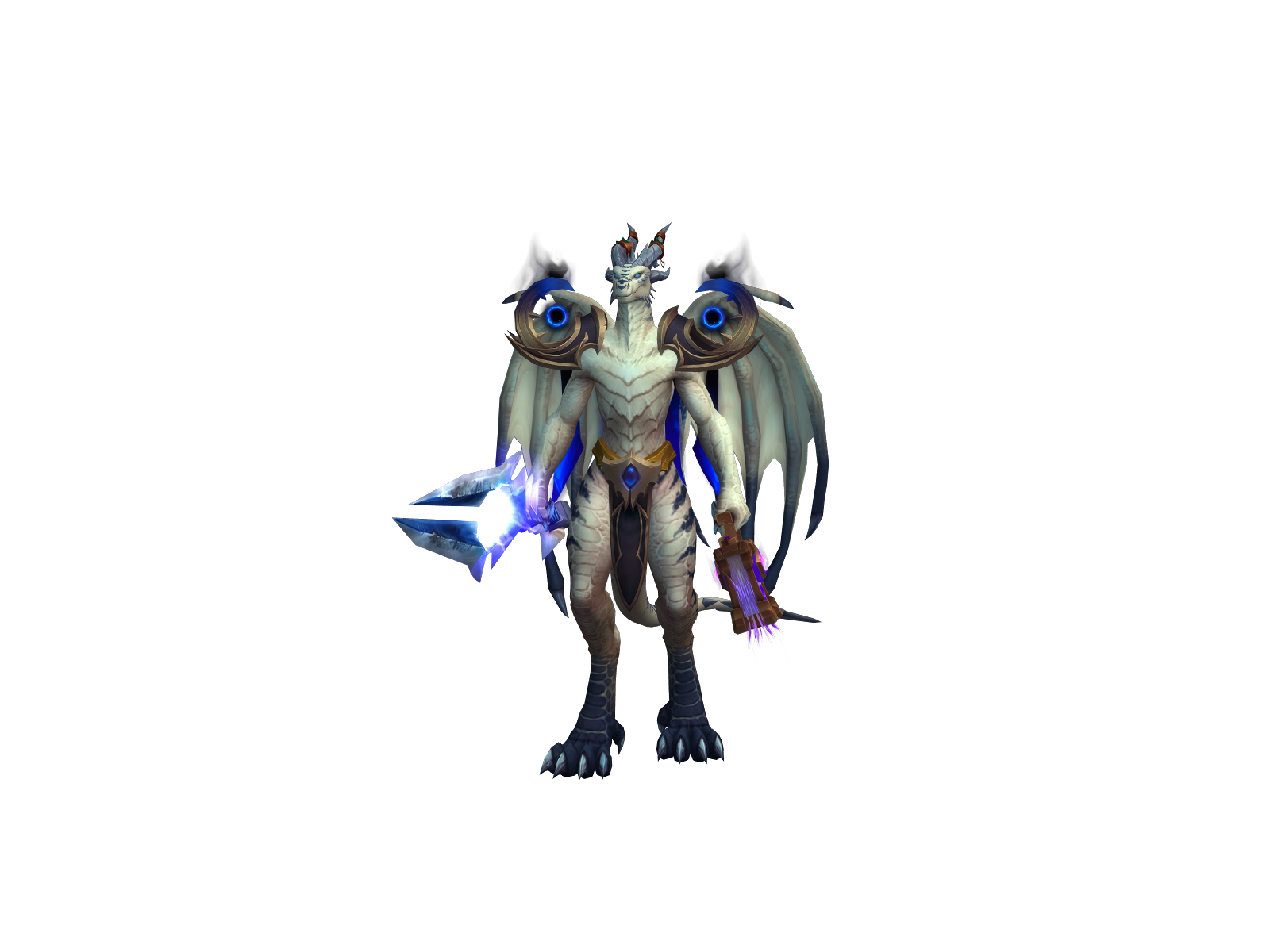 Azurendeth 3D character render