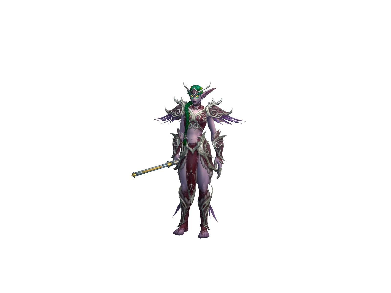 Tÿrändë 3D character render