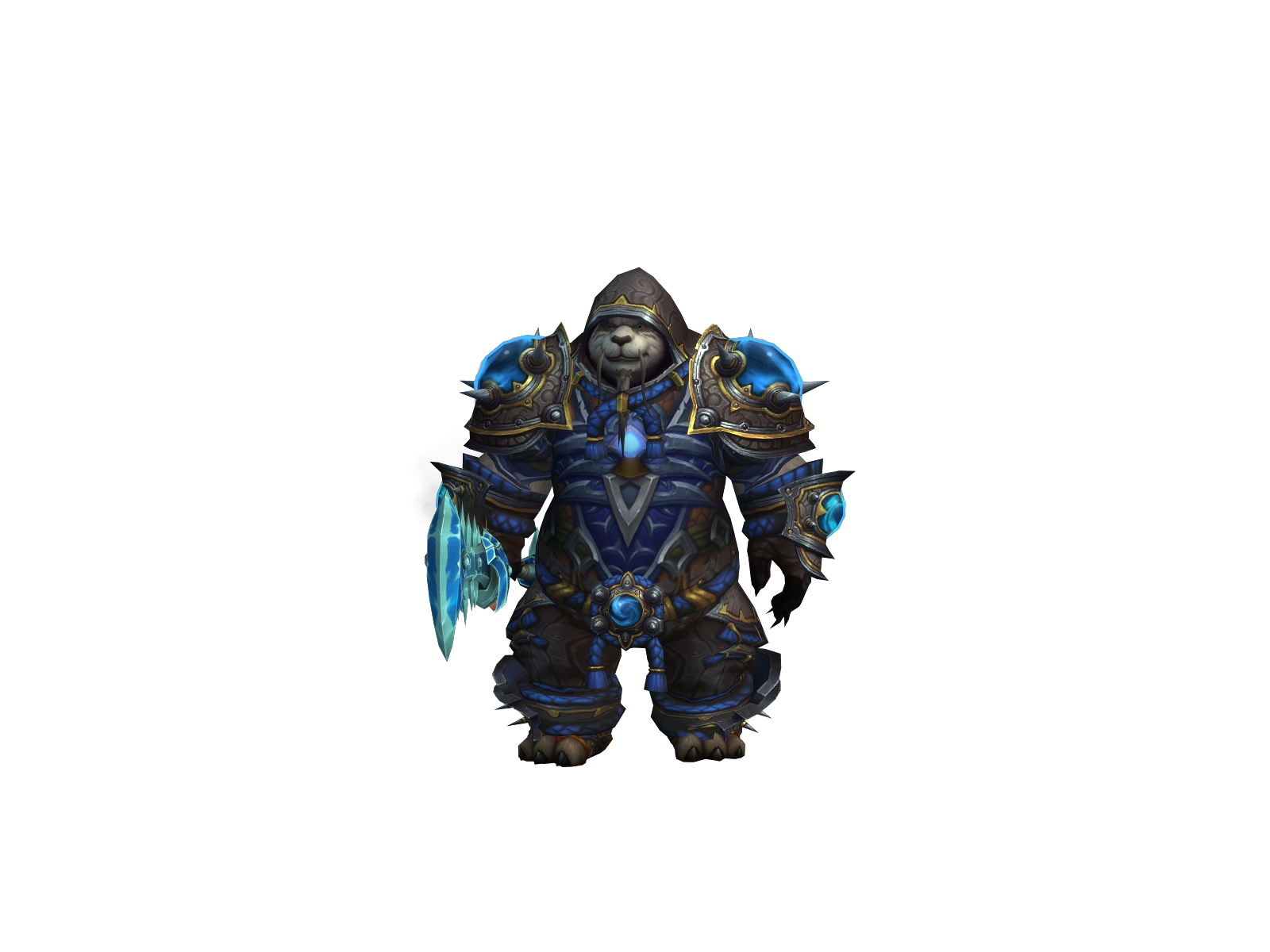 Saniwalker 3D character render
