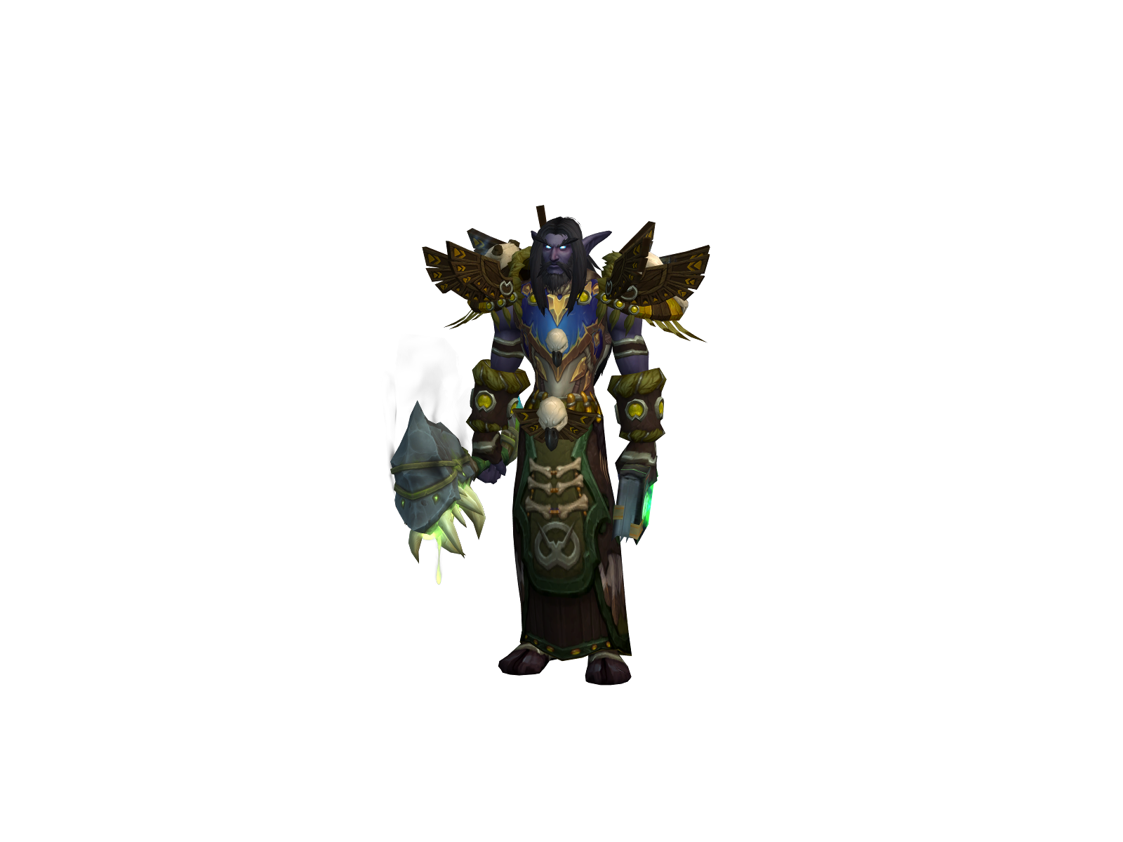 Adamdru 3D character render