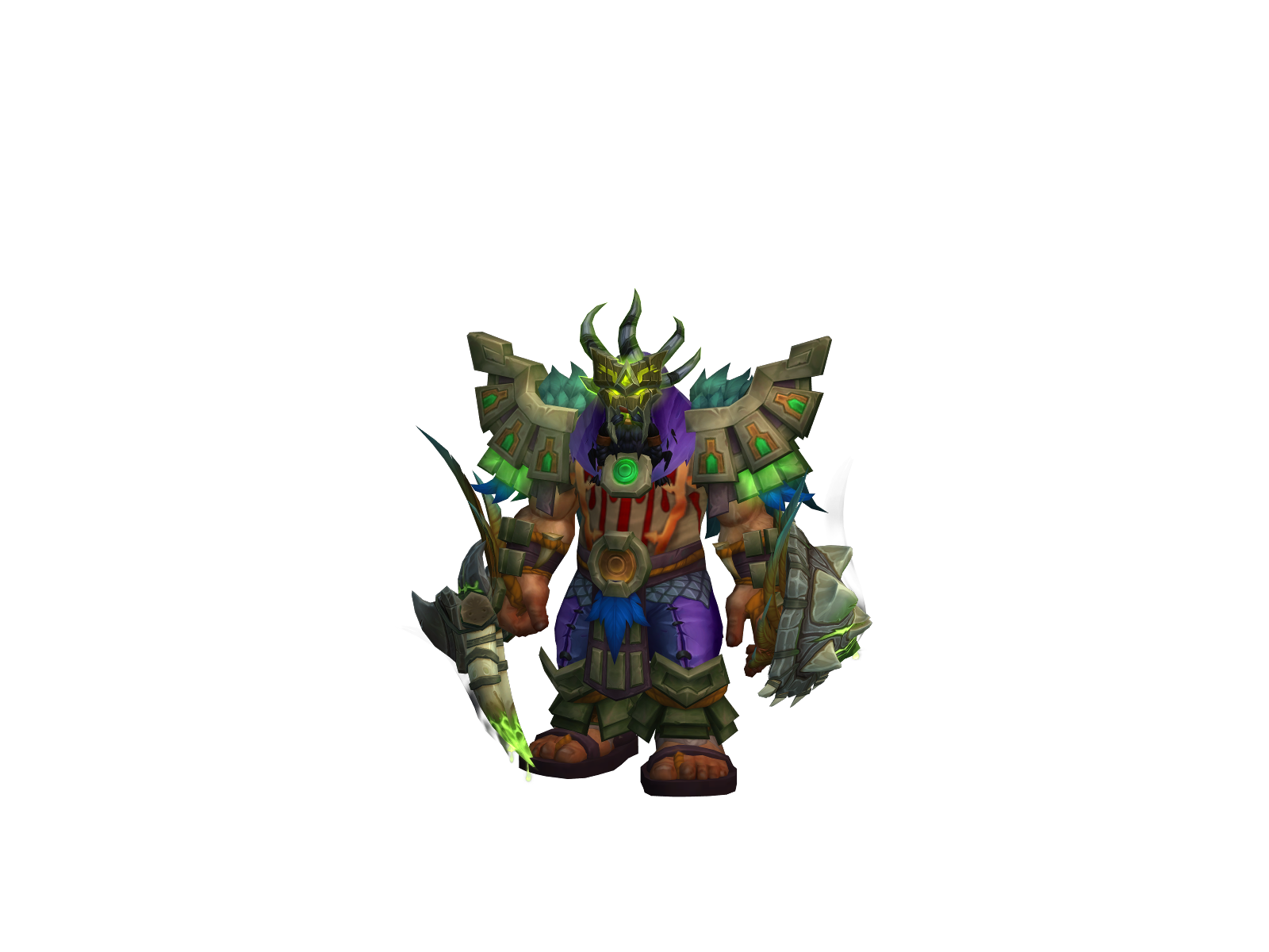 Thunderswag 3D character render