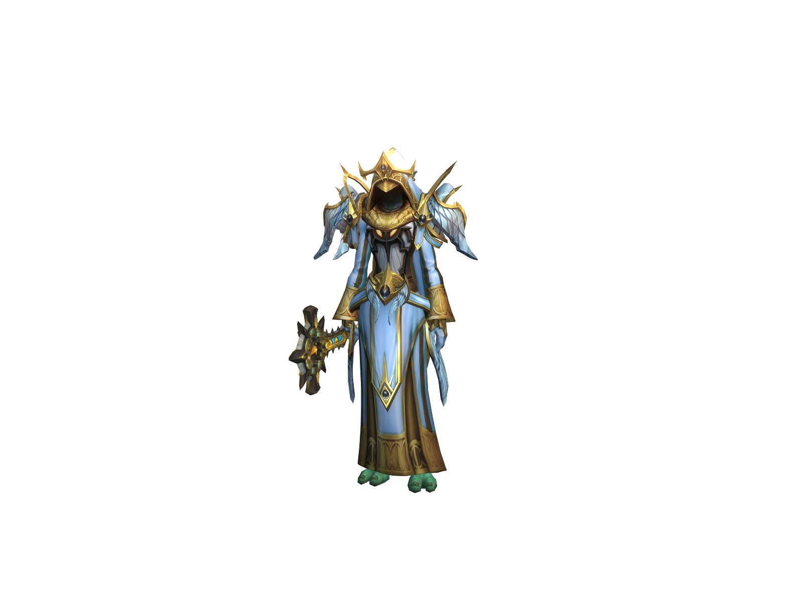 Leafpant 3D character render