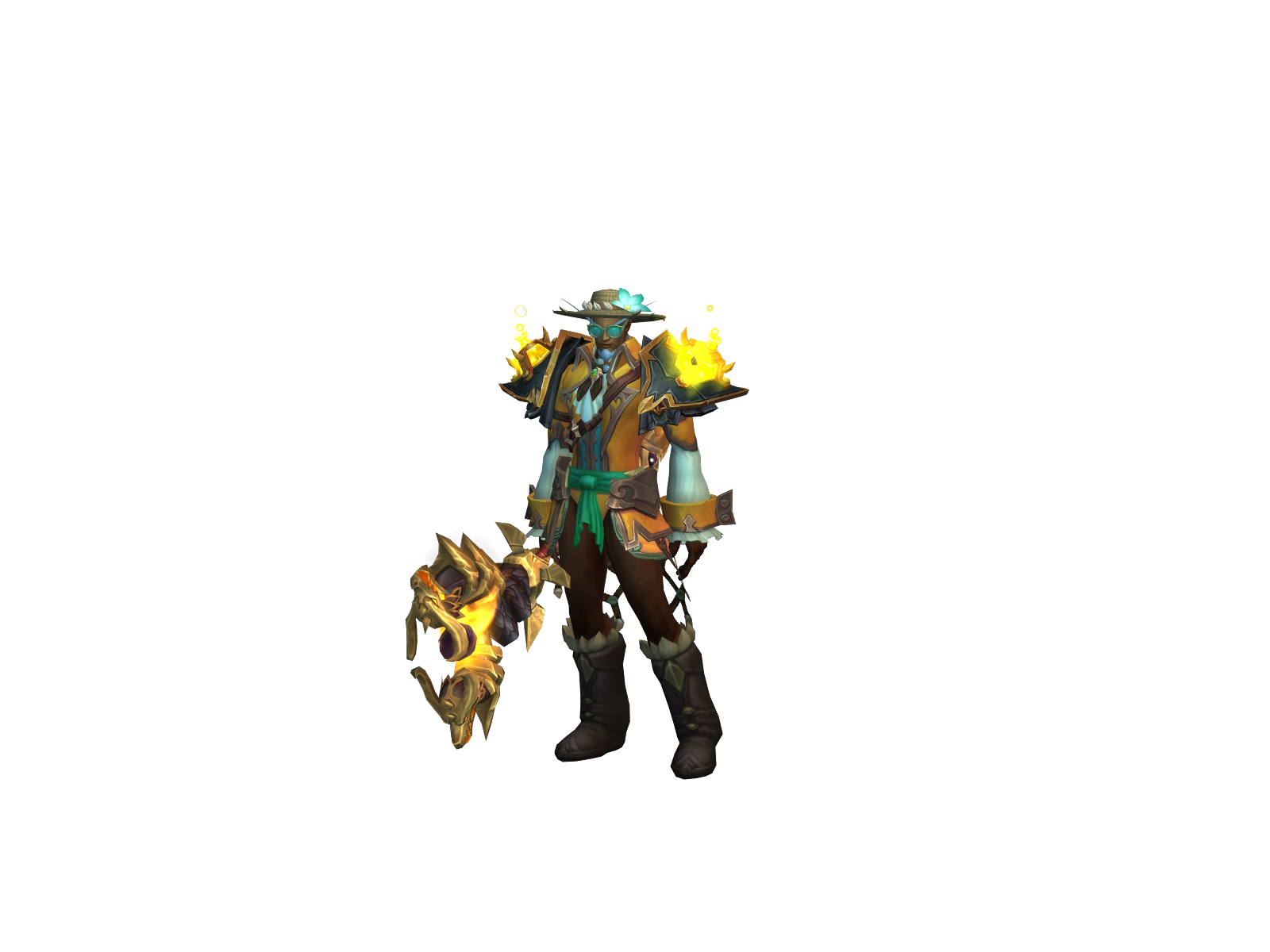 Okáy 3D character render