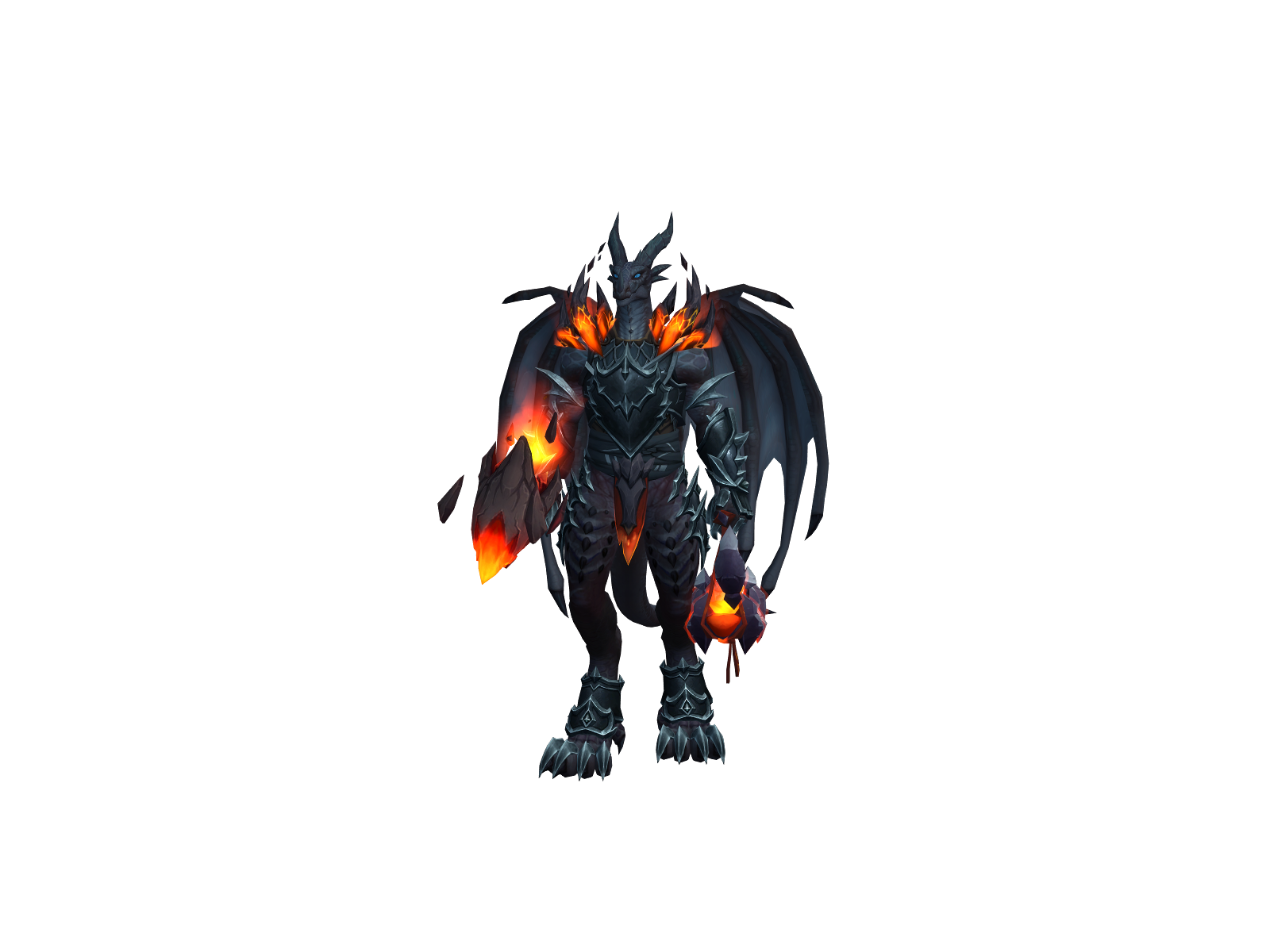 Wingbat 3D character render
