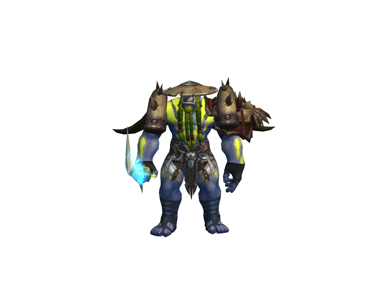 Kénbloçk 3D character render