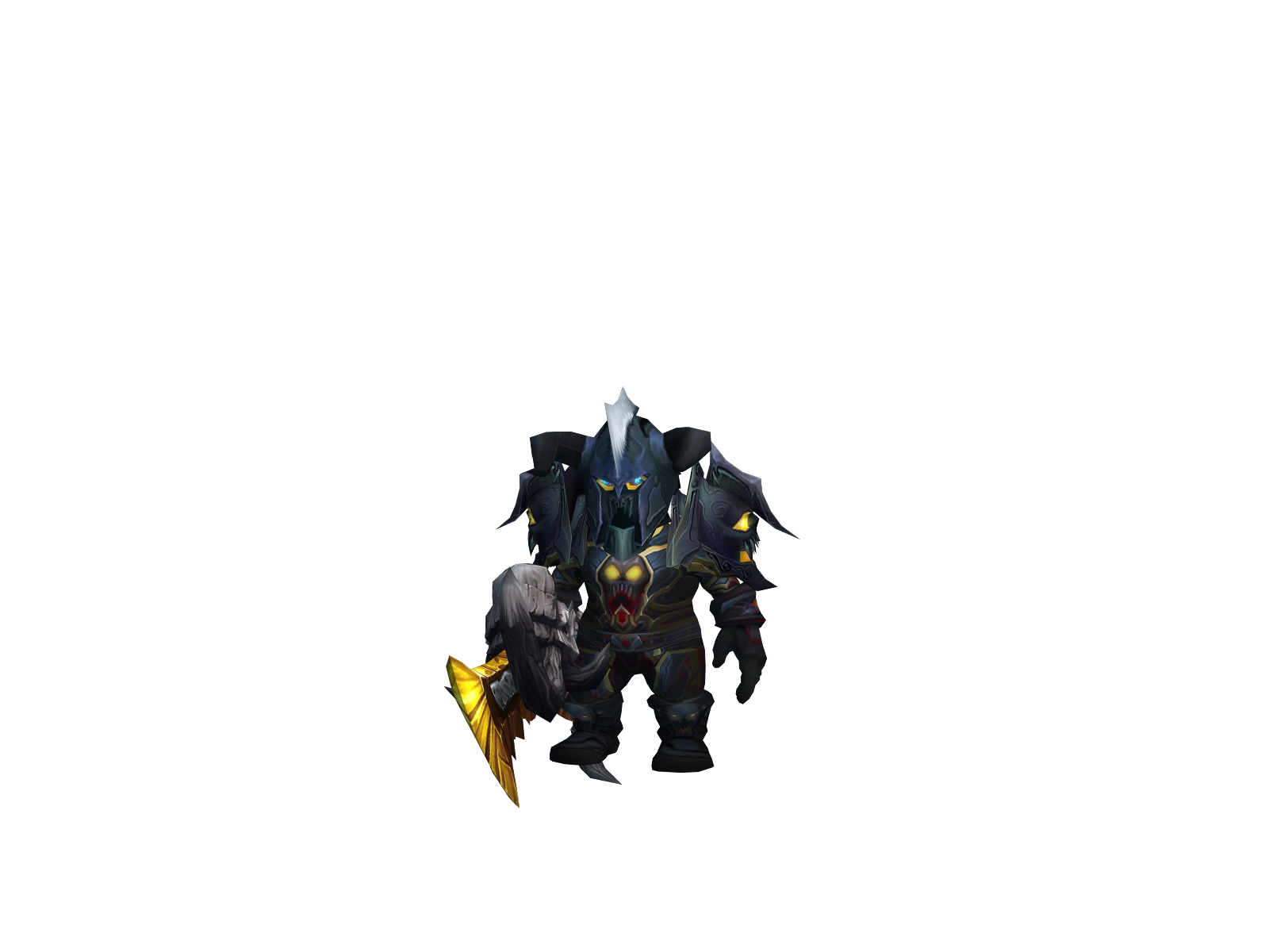 Daîcoll 3D character render