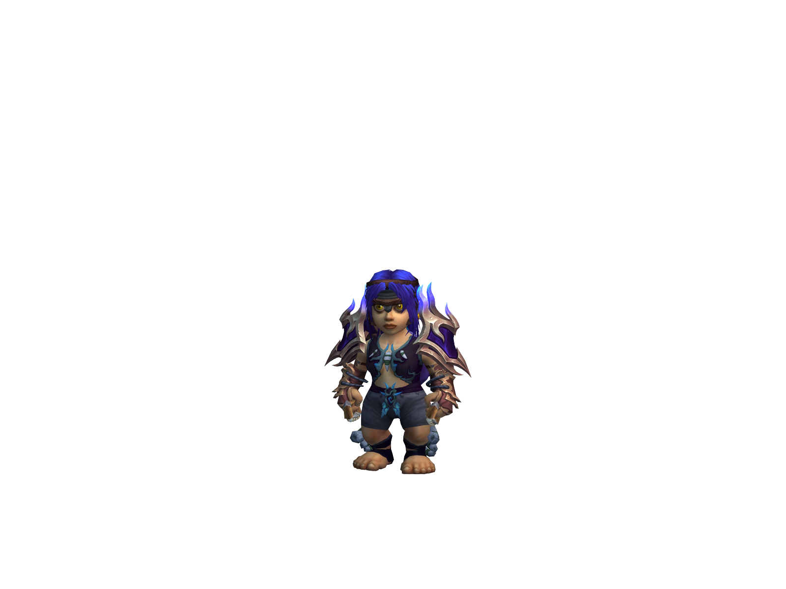 Pumpinfist 3D character render