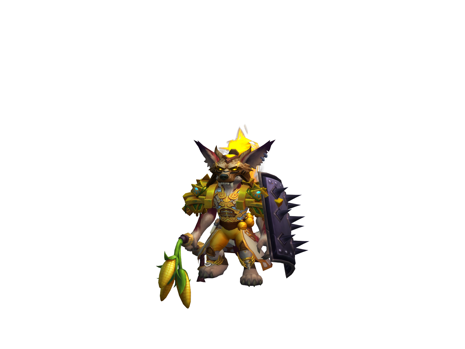 Wyldbobcat 3D character render