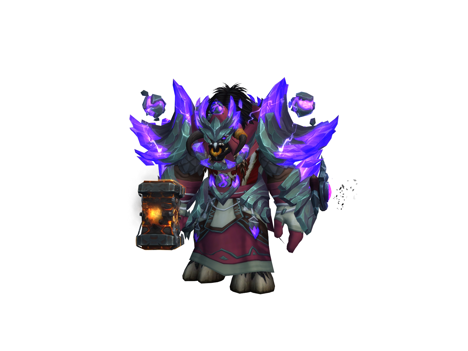 Moonso 3D character render