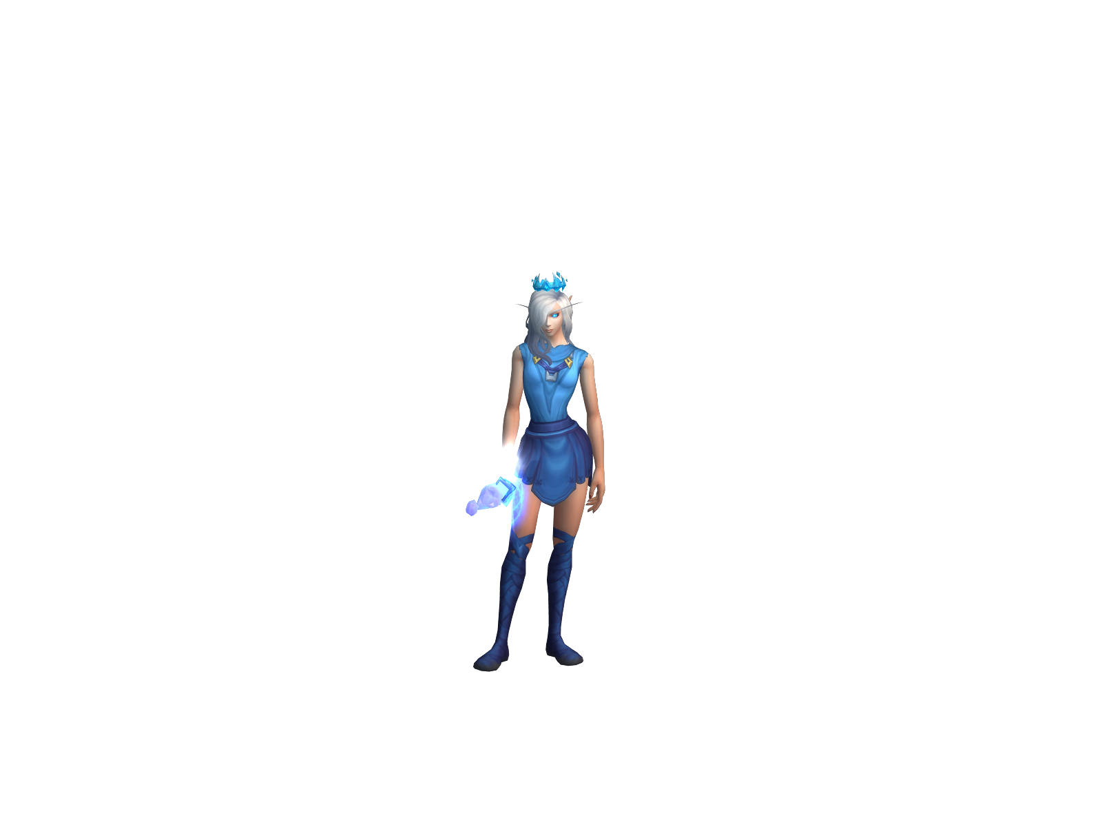 Lesera 3D character render