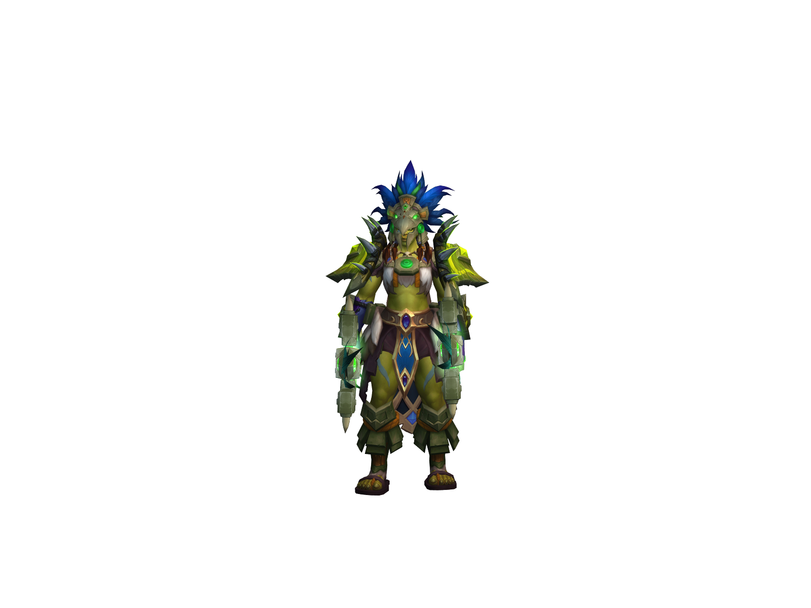 Rargill 3D character render