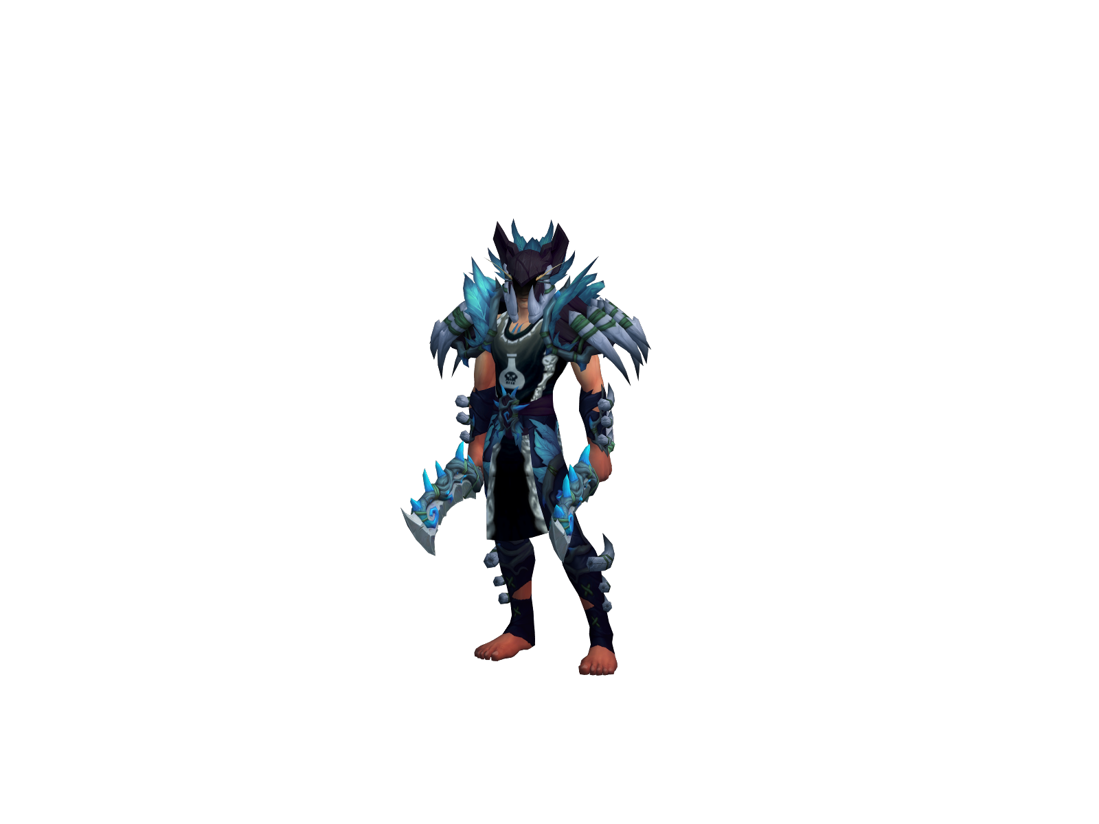 Tenbandz 3D character render