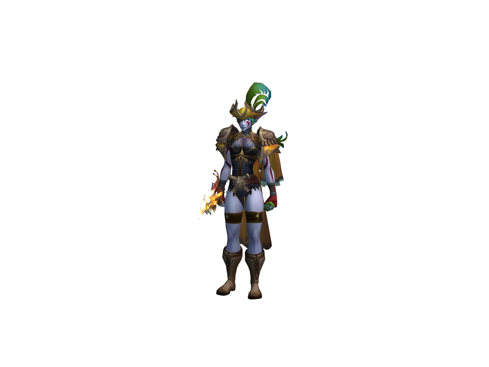 Krunktaven 3D character render