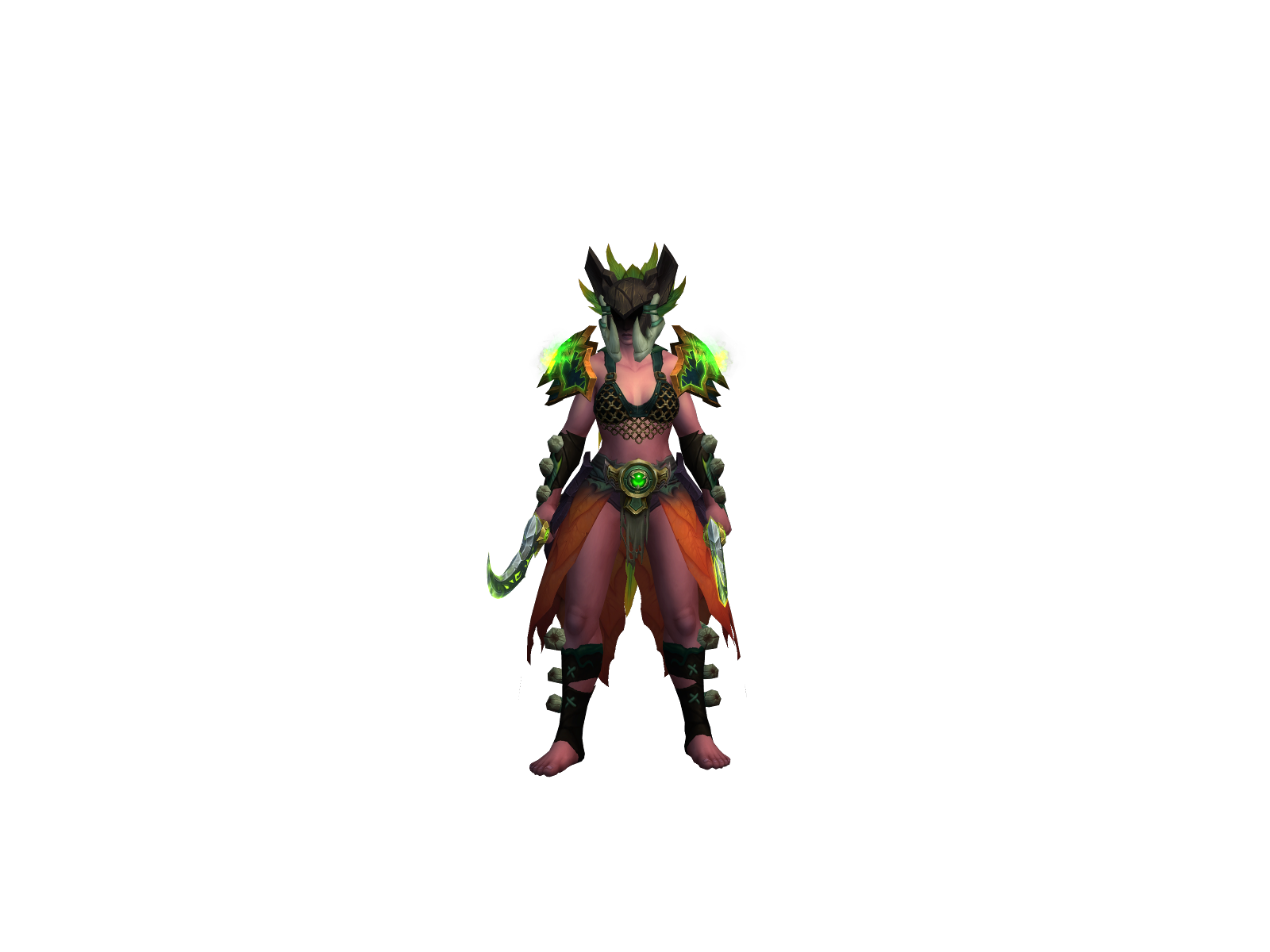 Badmare 3D character render