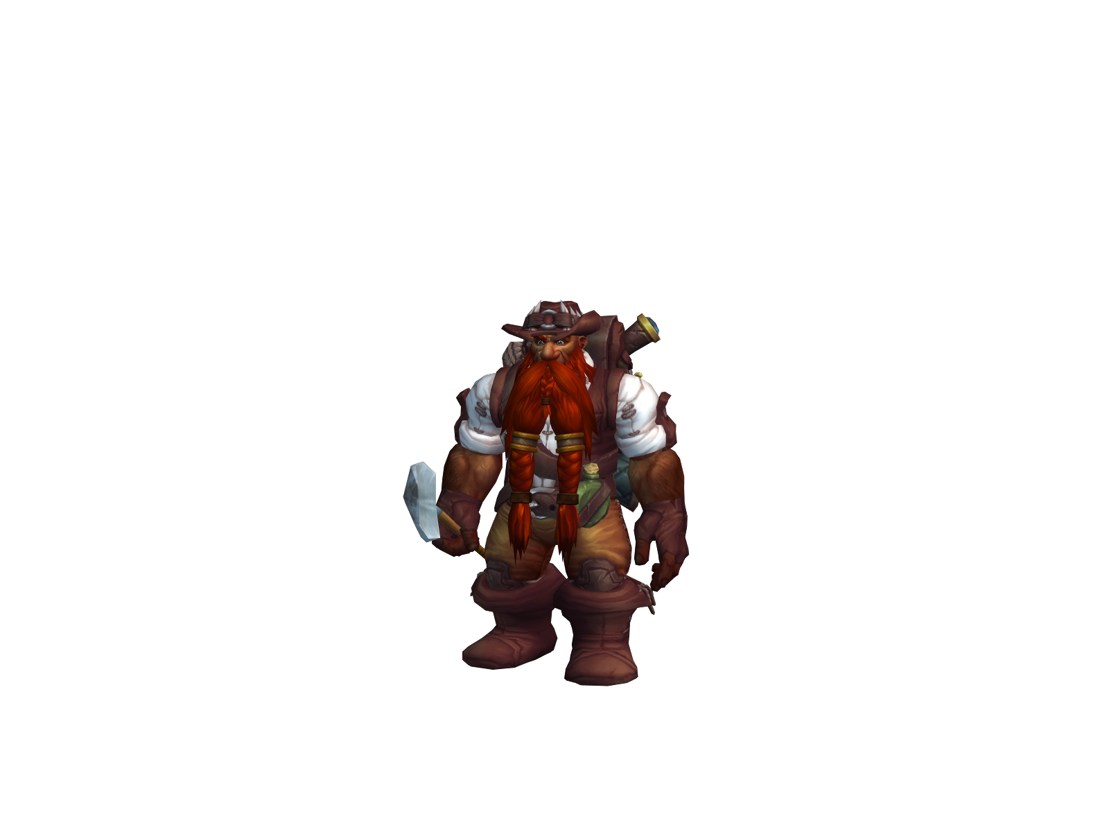 Fystbump 3D character render