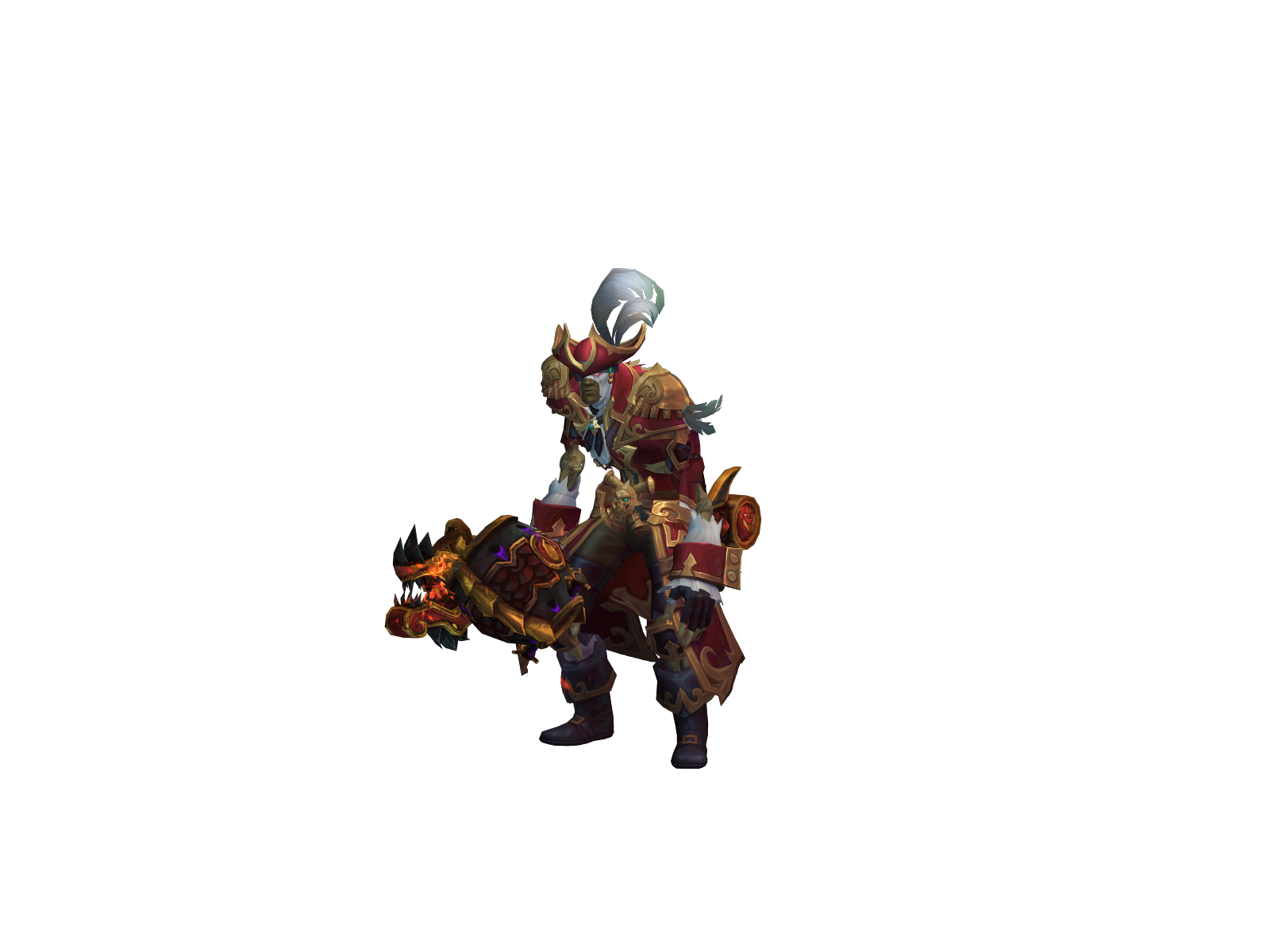 Aurafarmin 3D character render