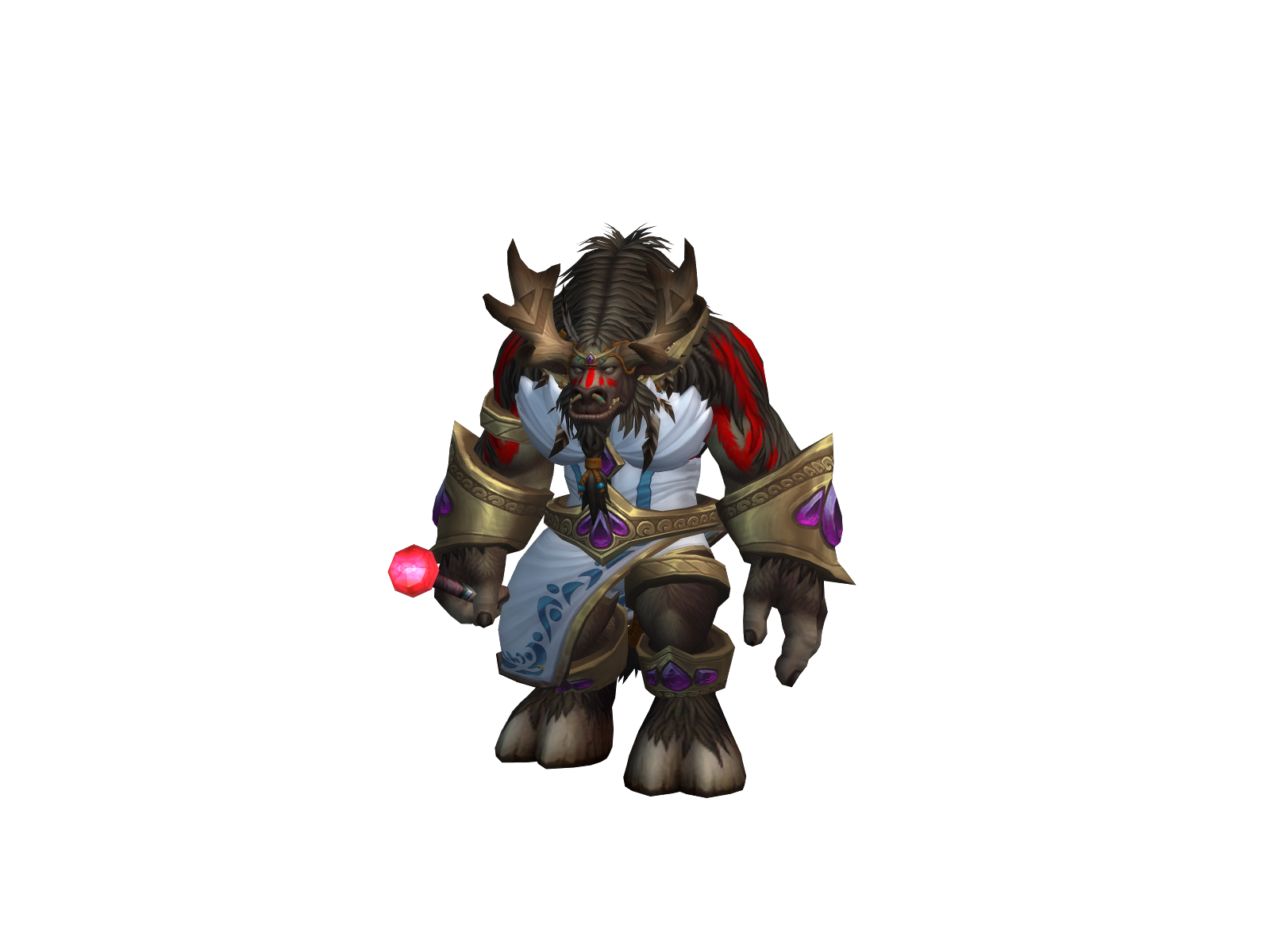 Fearvendor 3D character render
