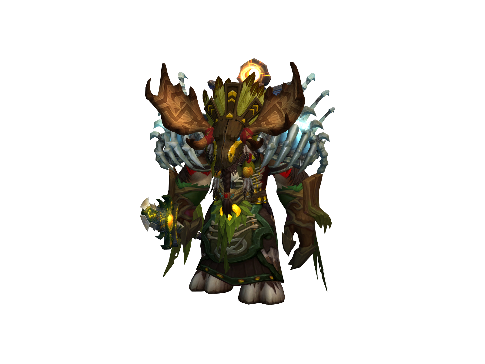 Oakahn 3D character render