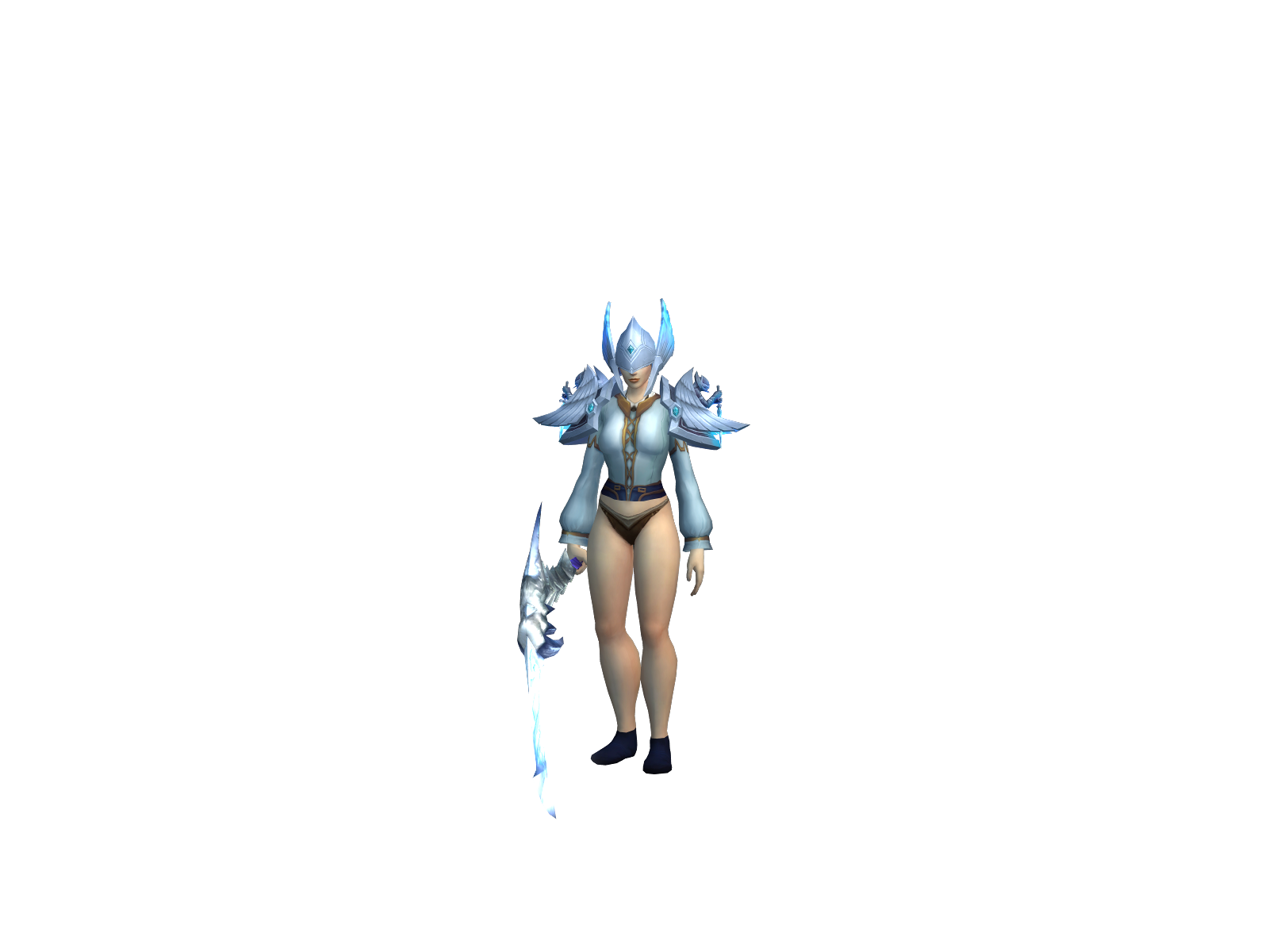 Imhers 3D character render