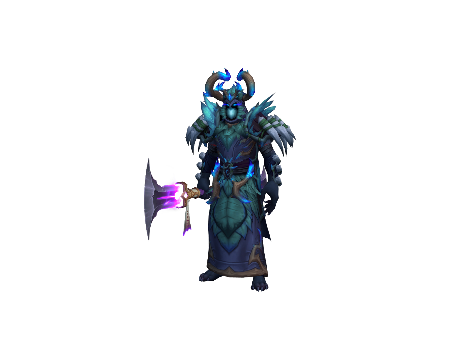 Bmaru 3D character render