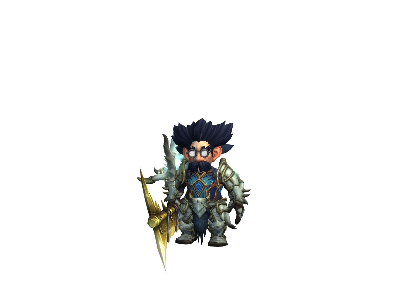 Wörstwarrior 3D character render