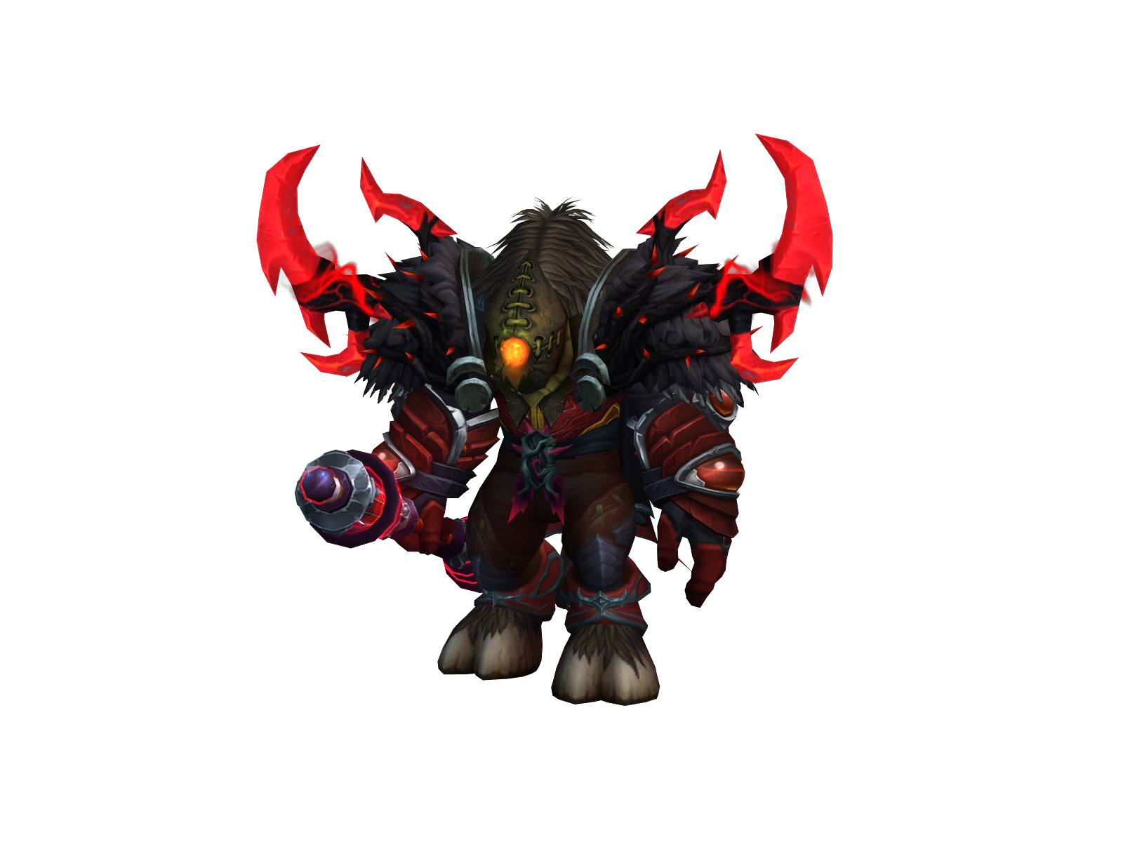 Bloodhauz 3D character render