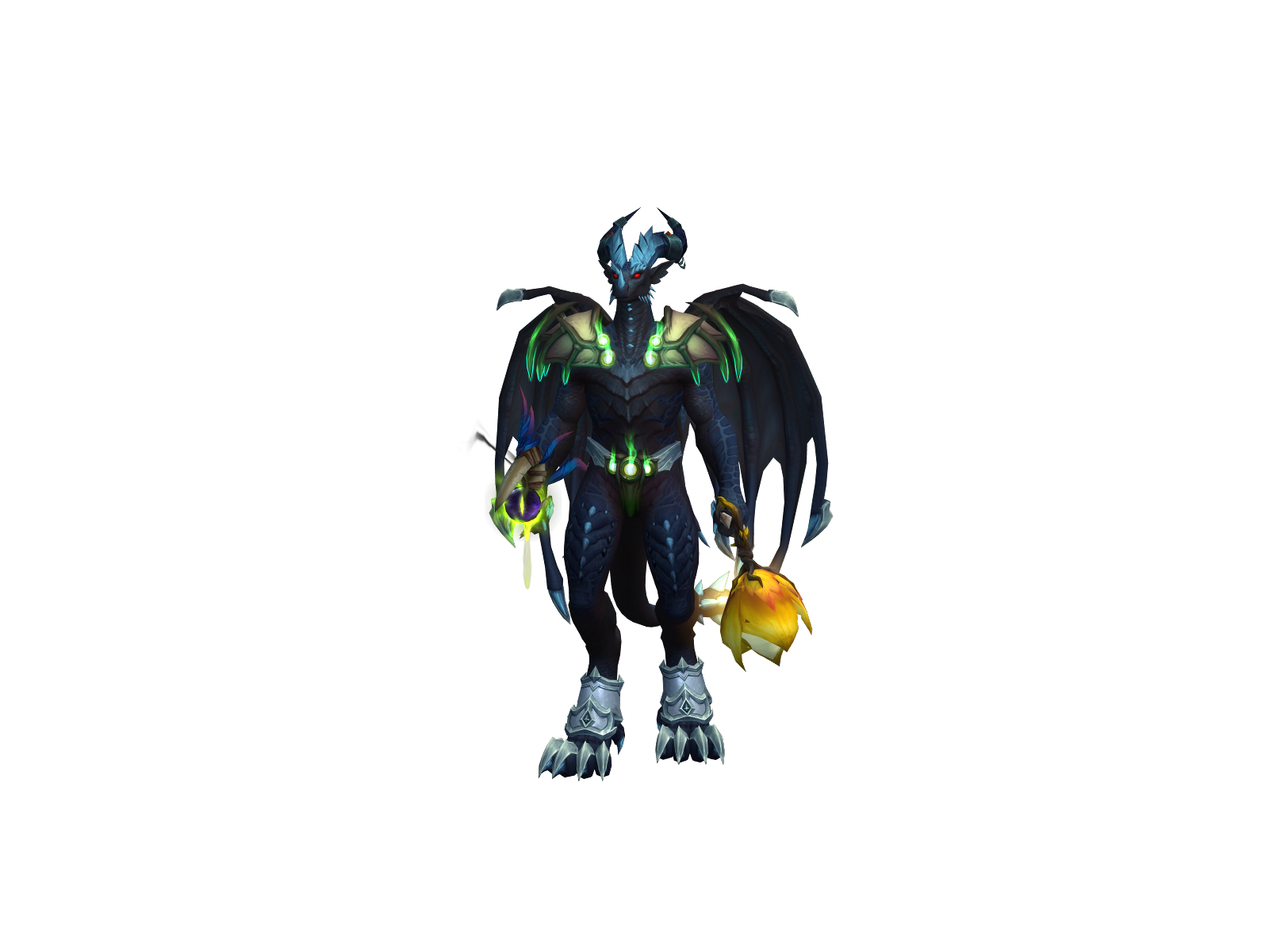 Draghin 3D character render