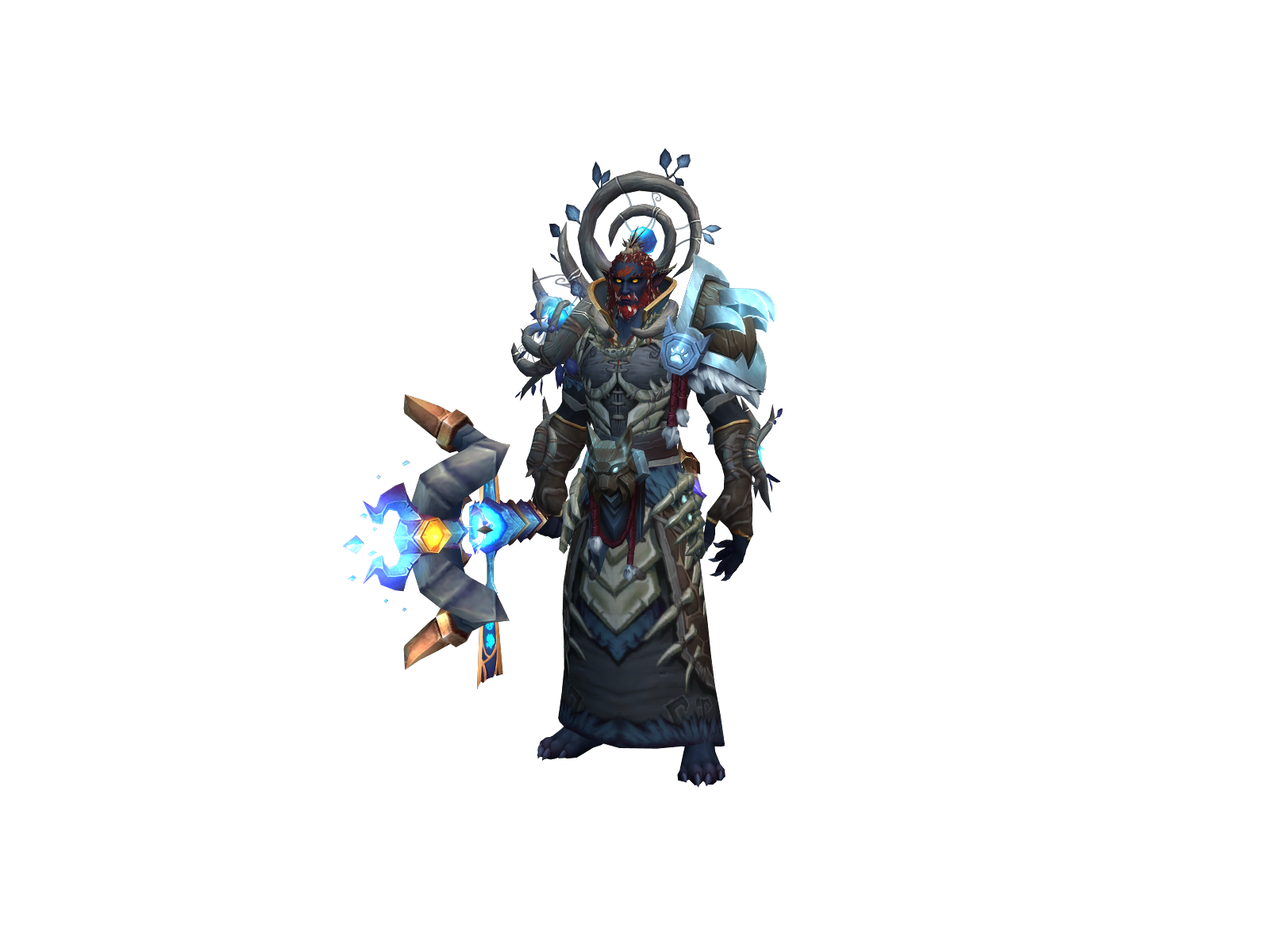 Shellack 3D character render