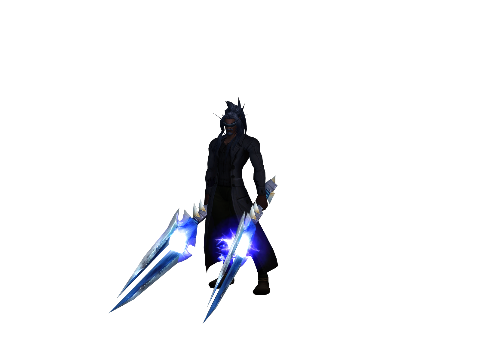 Damook 3D character render