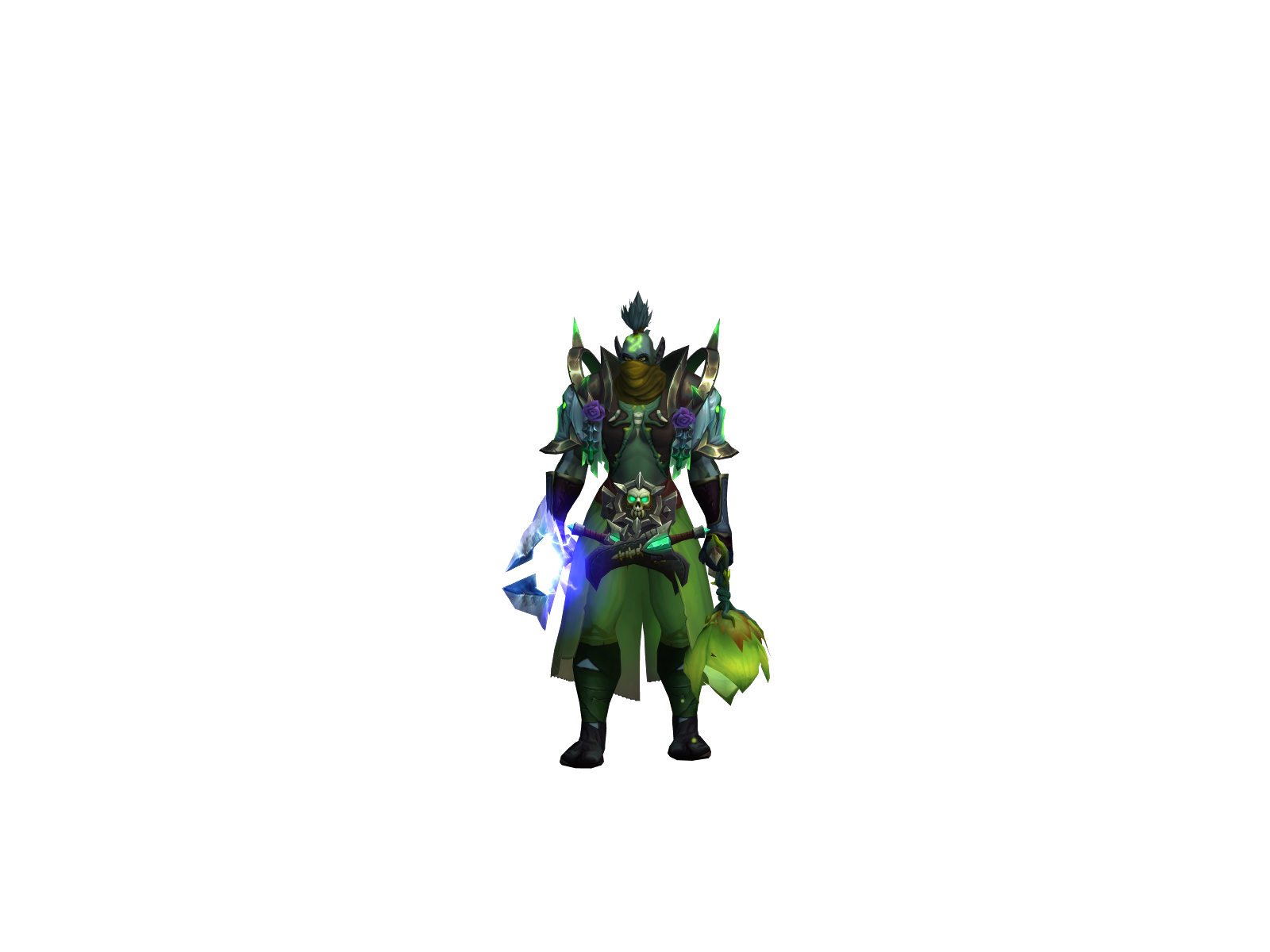 Mistnfists 3D character render