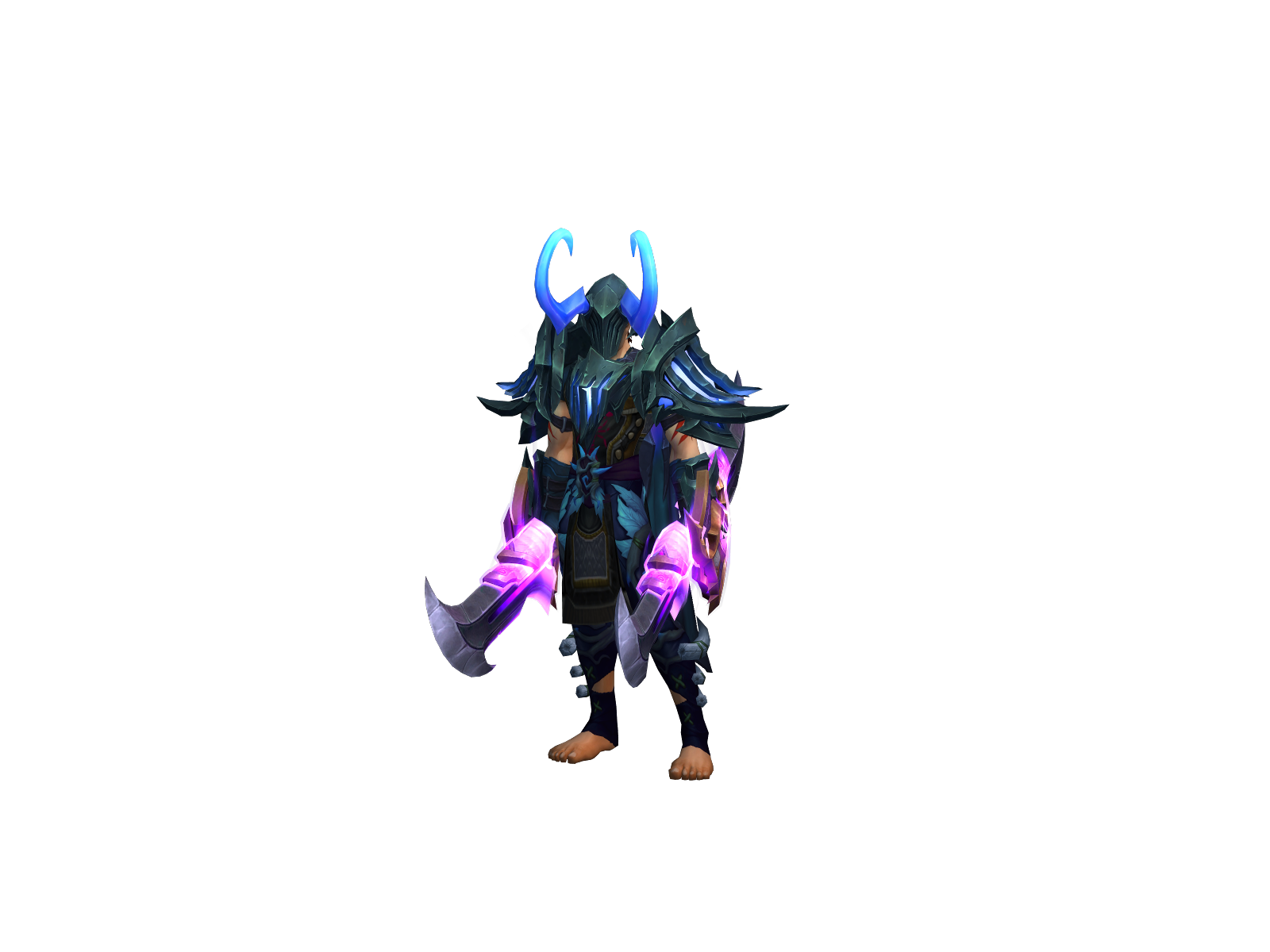 Aiueoo 3D character render