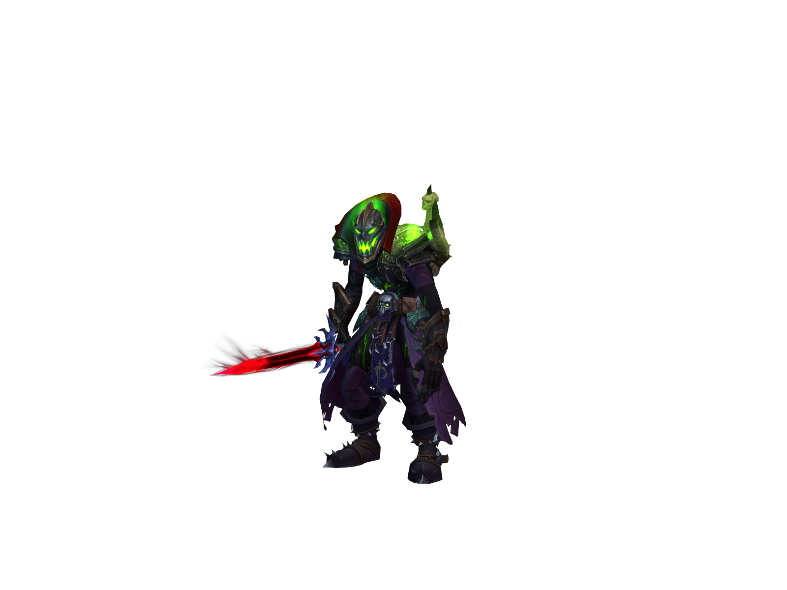 Aleíster 3D character render