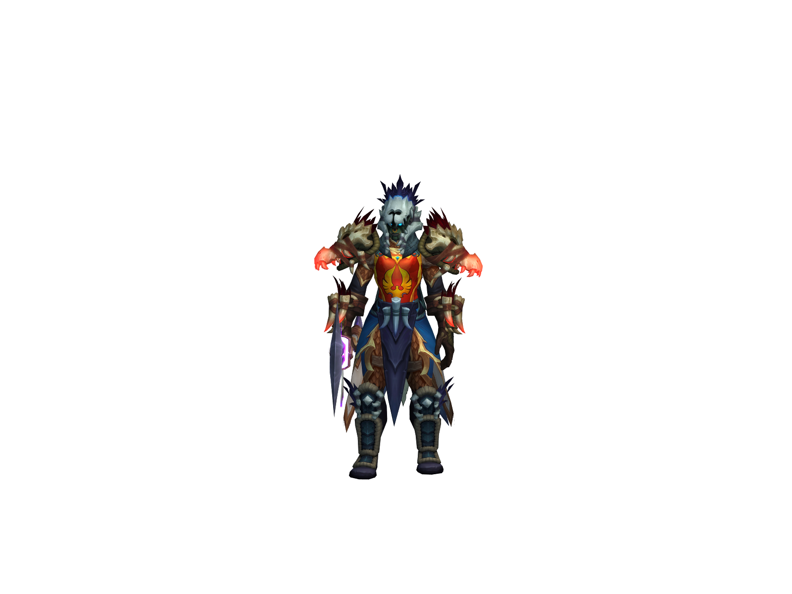 Dashank 3D character render
