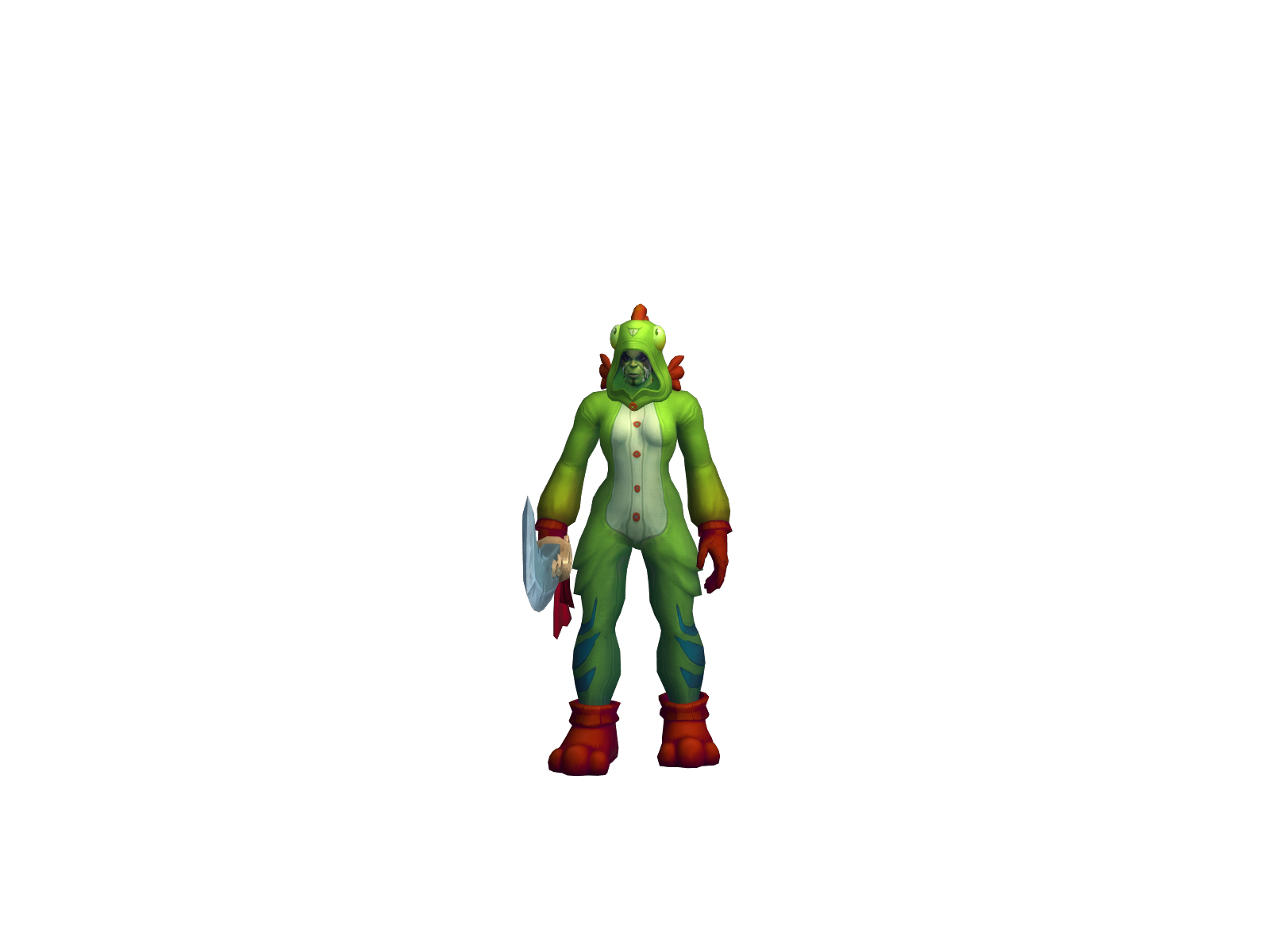 Pibimbab 3D character render